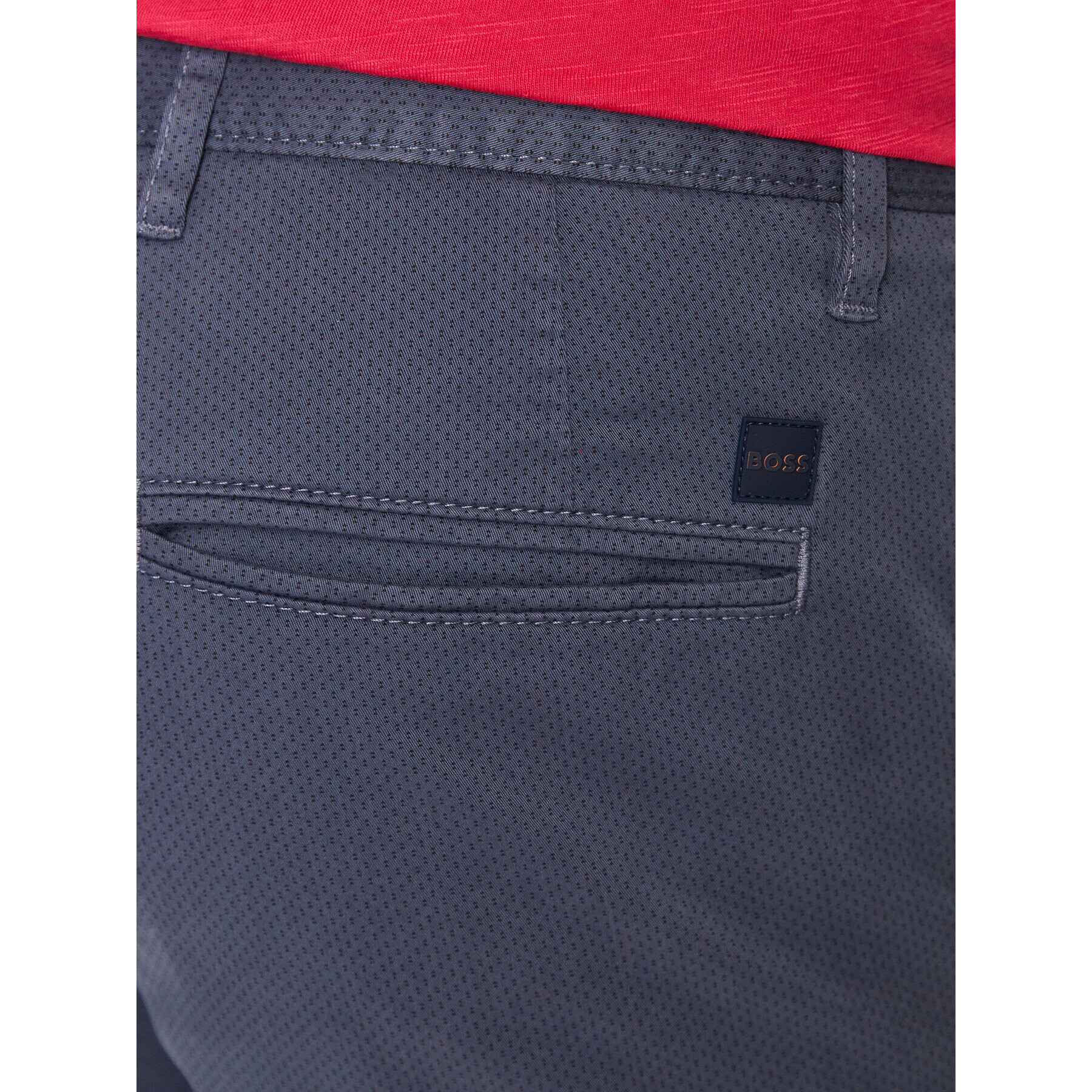 Boss Kratke hlače iz tkanine 50489108 Modra Slim Fit - Pepit.si