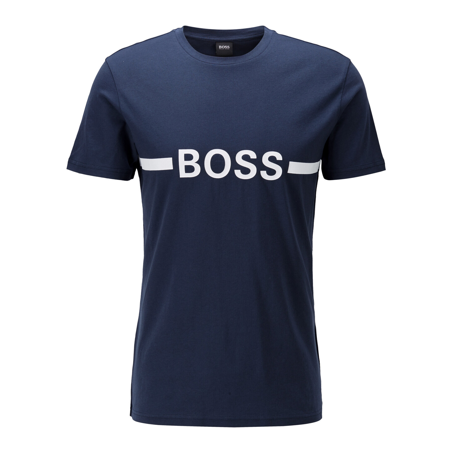 Boss Majica 50437367 Mornarsko modra Slim Fit - Pepit.si