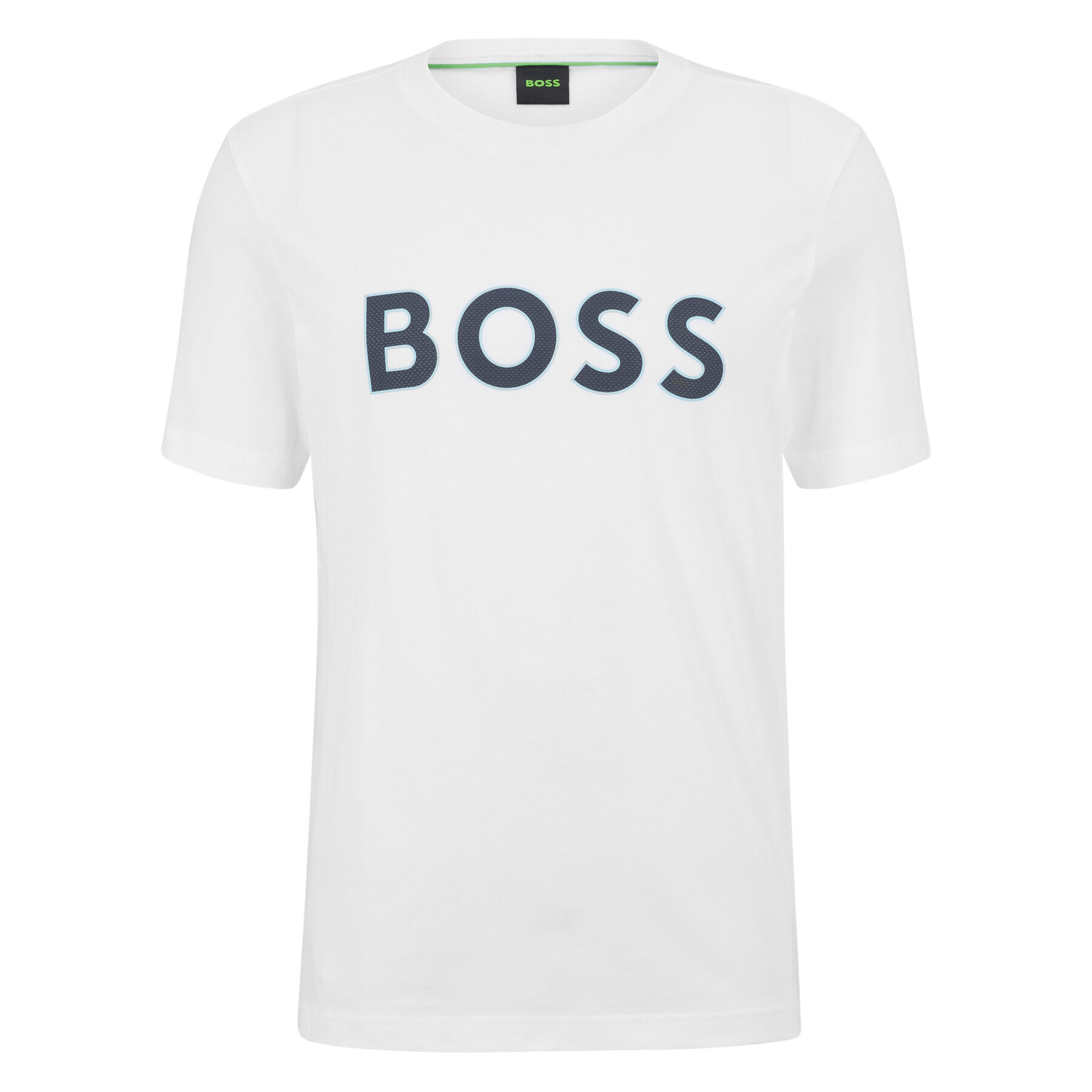 Boss Majica 50488793 Bela Regular Fit - Pepit.si