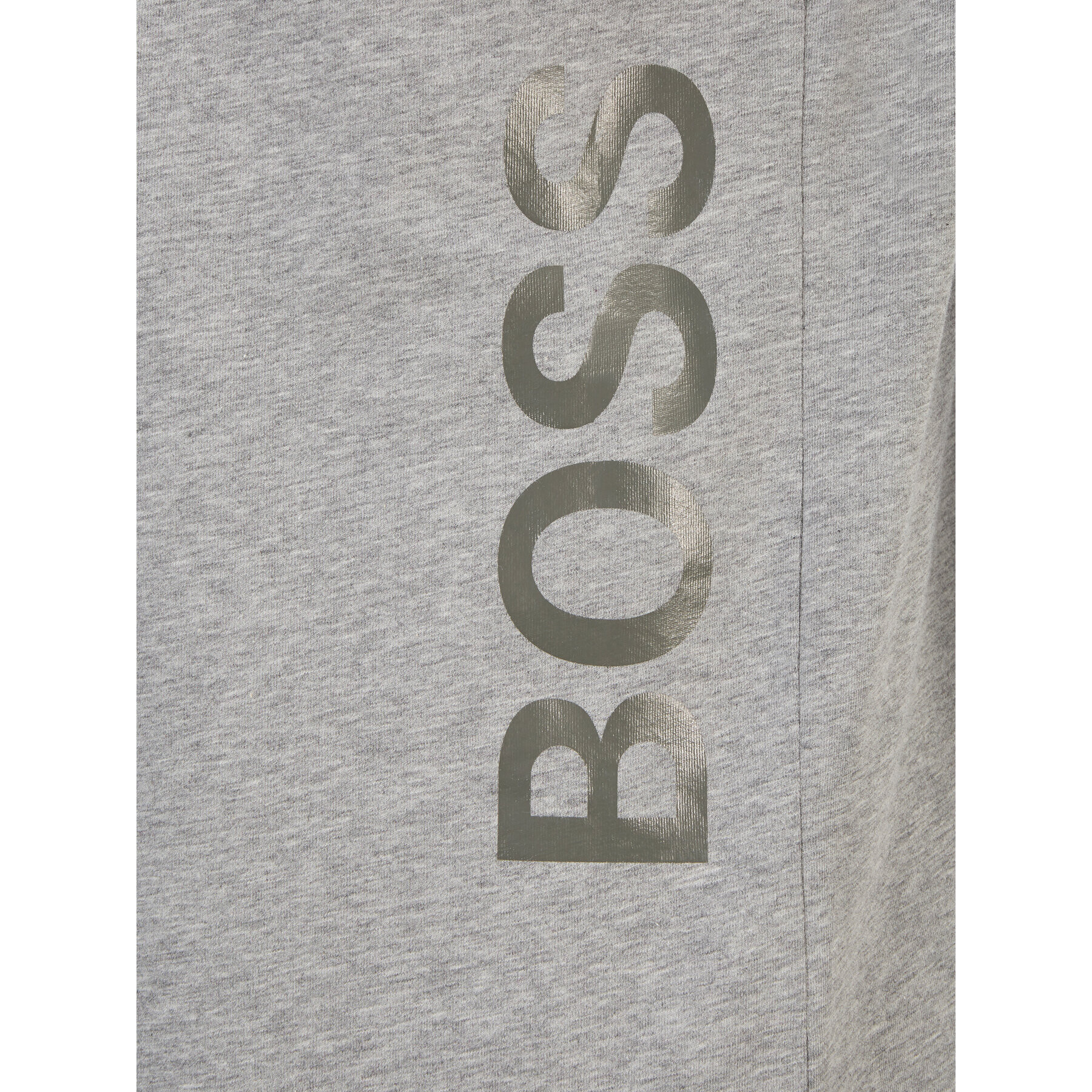 Boss Zgornji del pižame Identity RN 50442645 Siva Regular Fit - Pepit.si