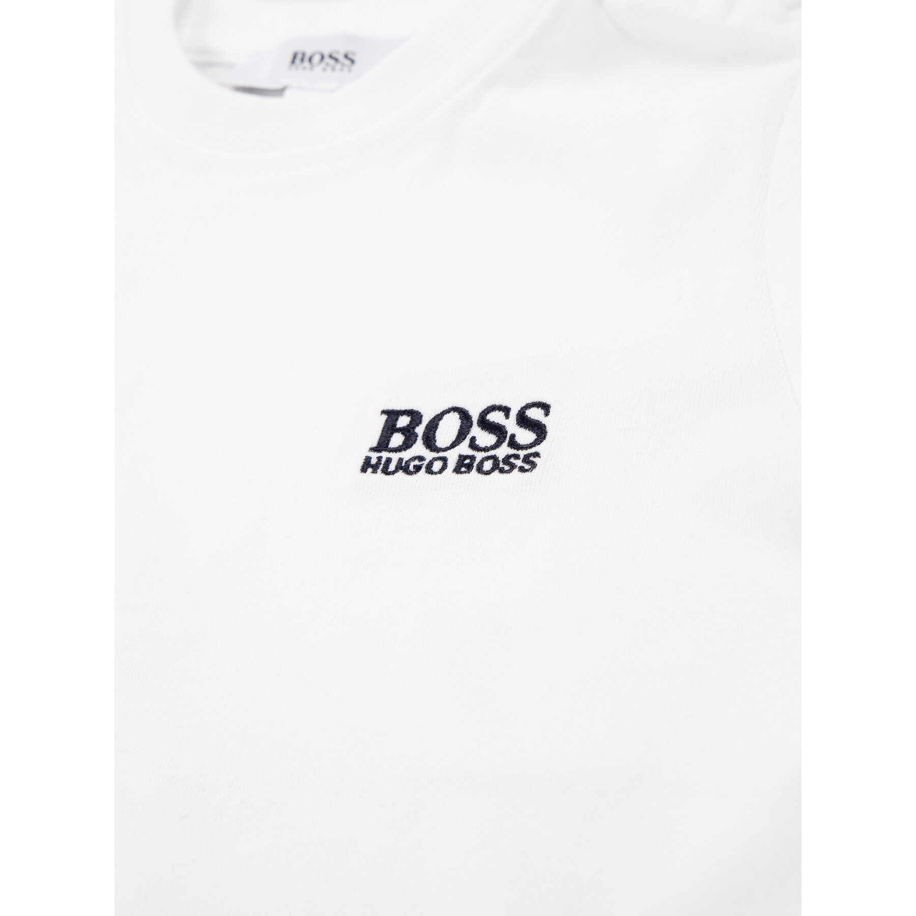 Boss Majica J05P01 D Bela Regular Fit - Pepit.si