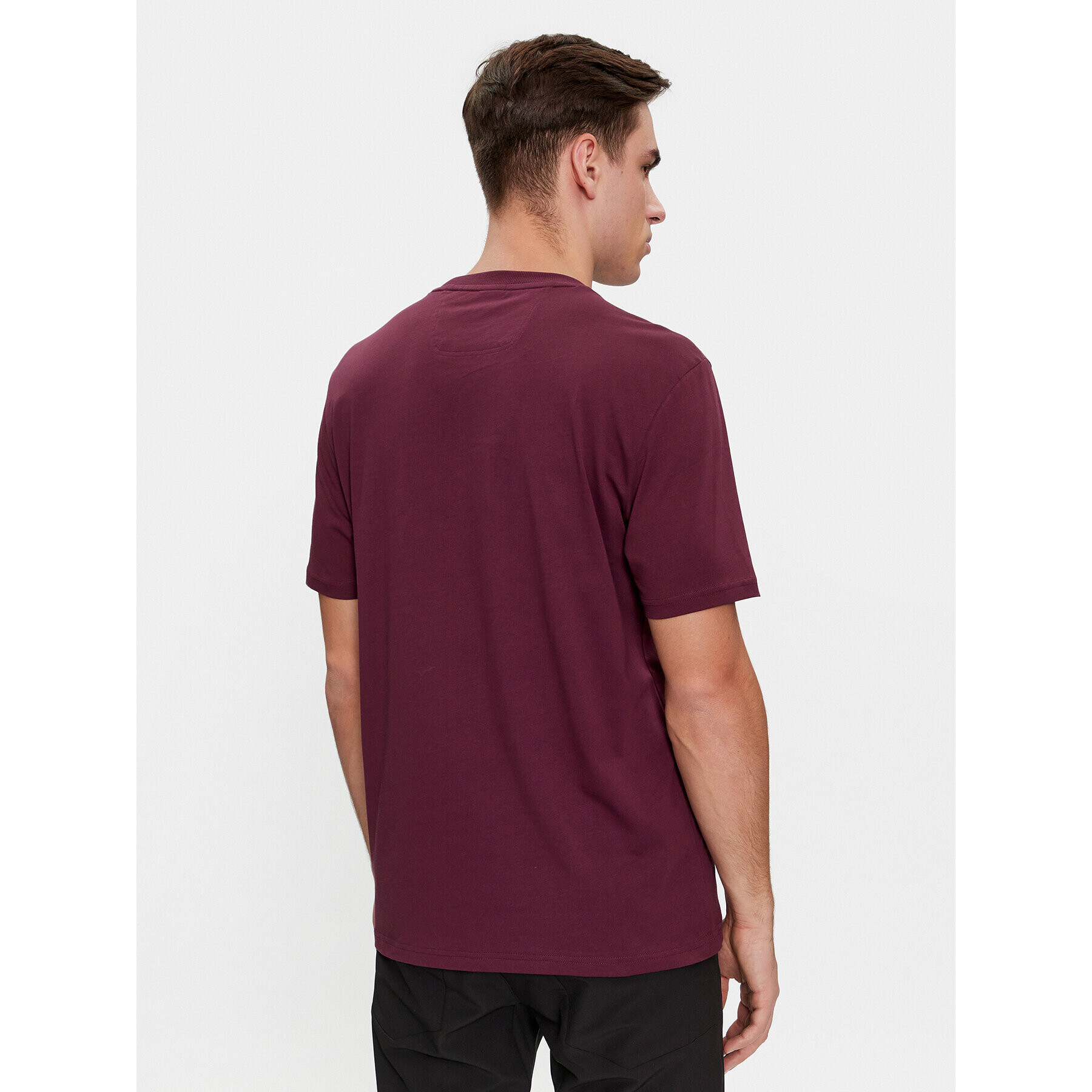 Boss Majica Tee 1 50506344 Rdeča Regular Fit - Pepit.si