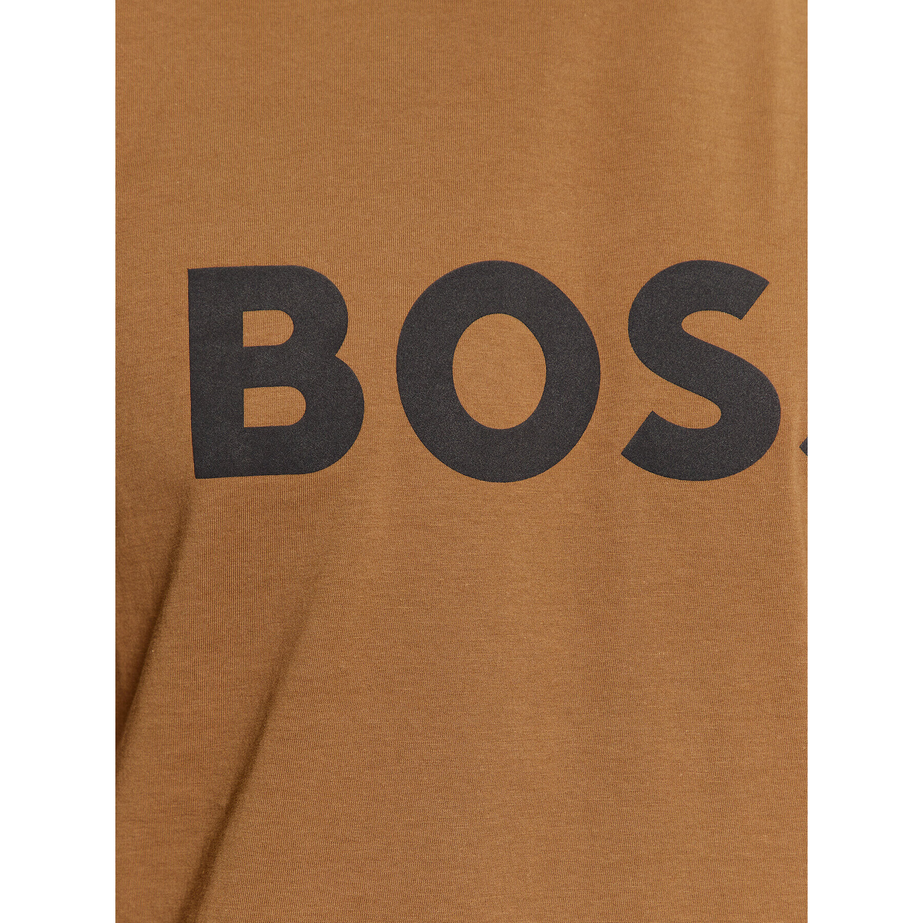 Boss Majica Thinking 1 50481923 Bež Regular Fit - Pepit.si