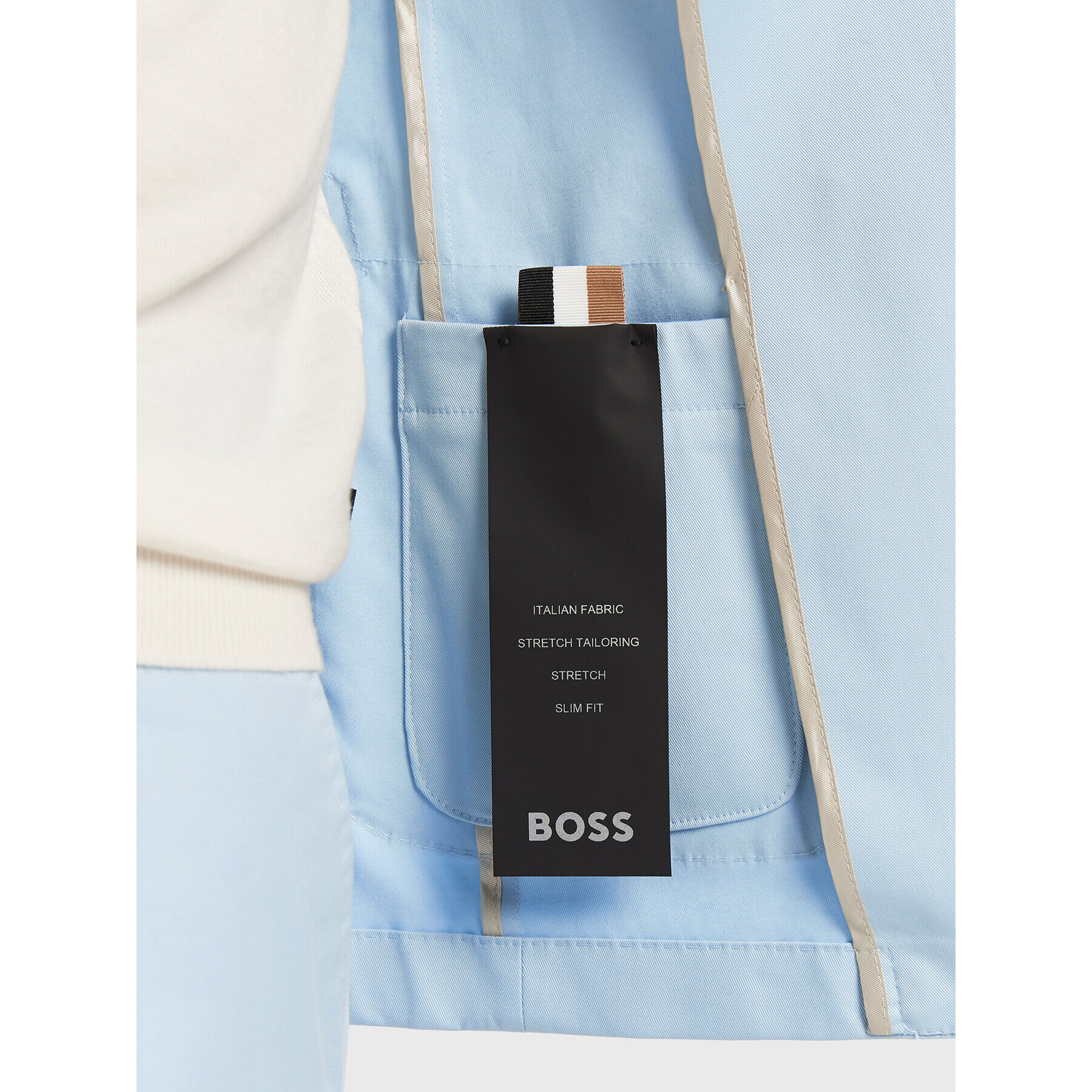 Boss Obleka C-Hanry-222 50473622 Modra Slim Fit - Pepit.si