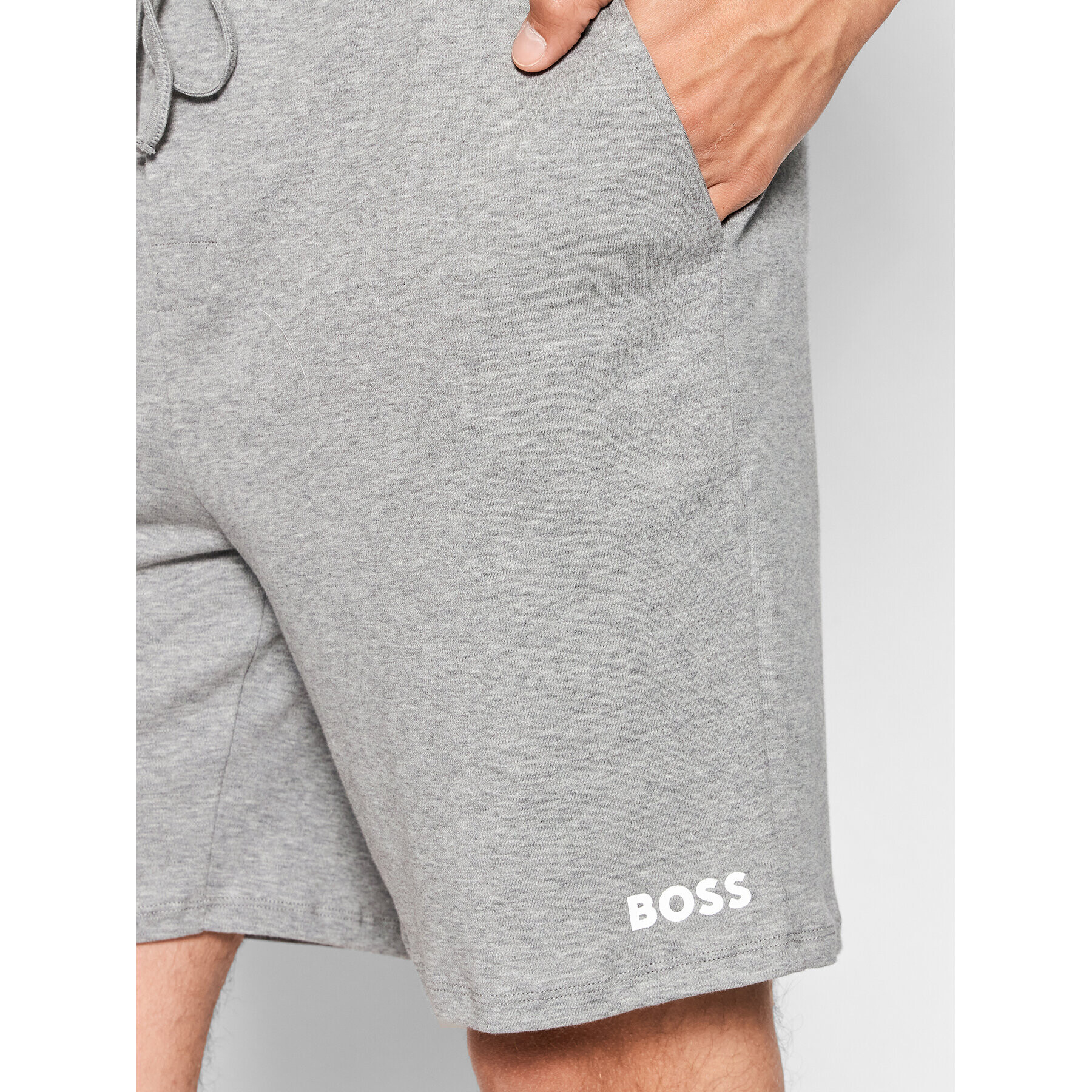 Boss Pižama 50472816 Siva Relaxed Fit - Pepit.si