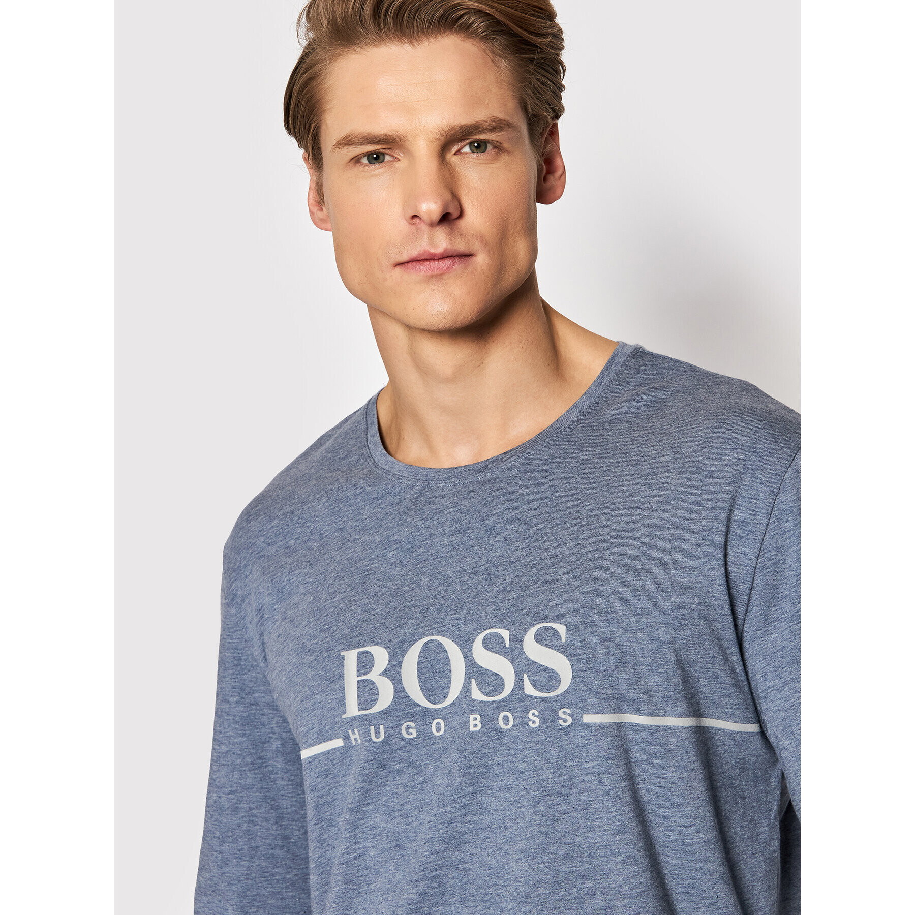 Boss Pižama Cosy 50463508 Pisana Regular Fit - Pepit.si