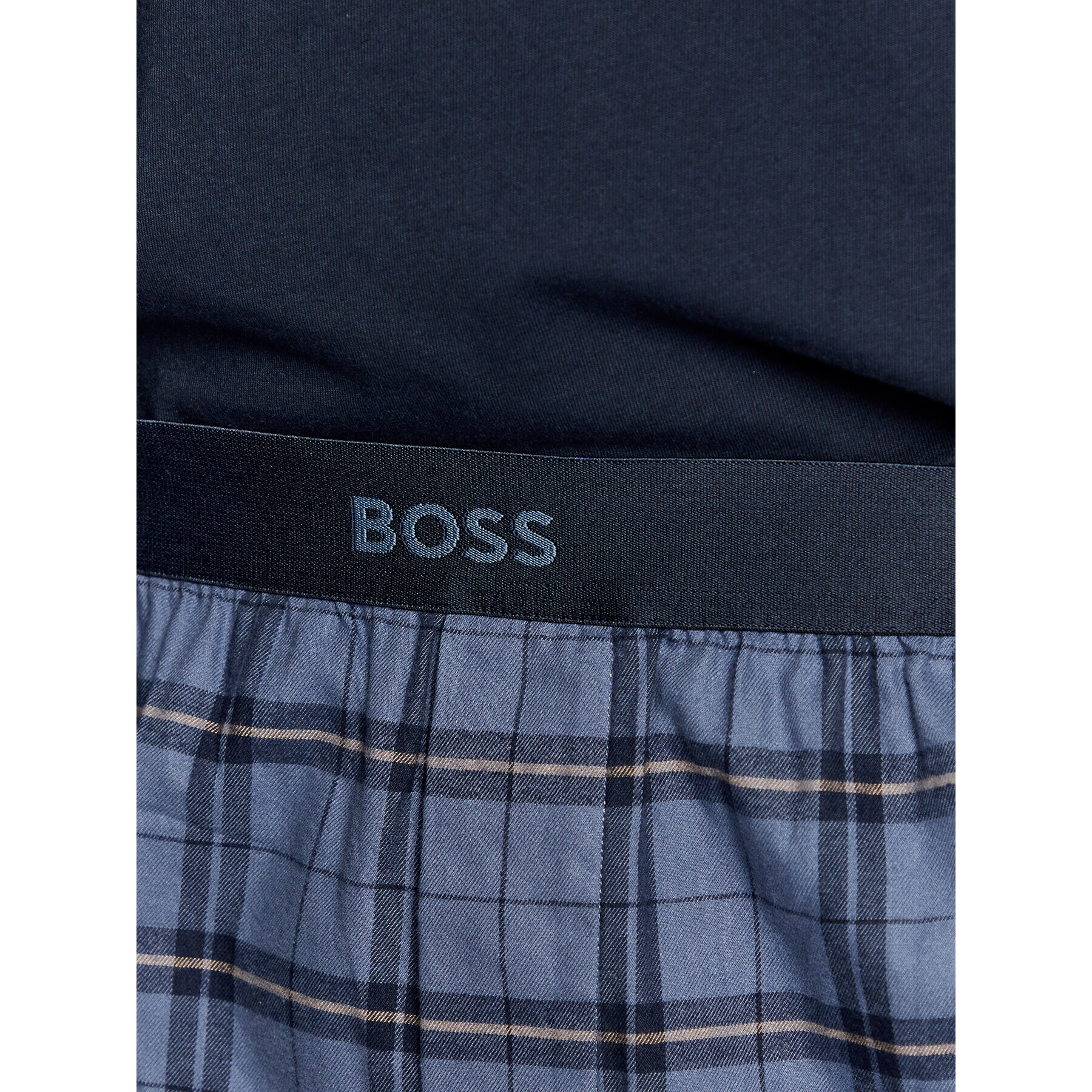 Boss Pižama Dynamic 50479362 Mornarsko modra Regular Fit - Pepit.si