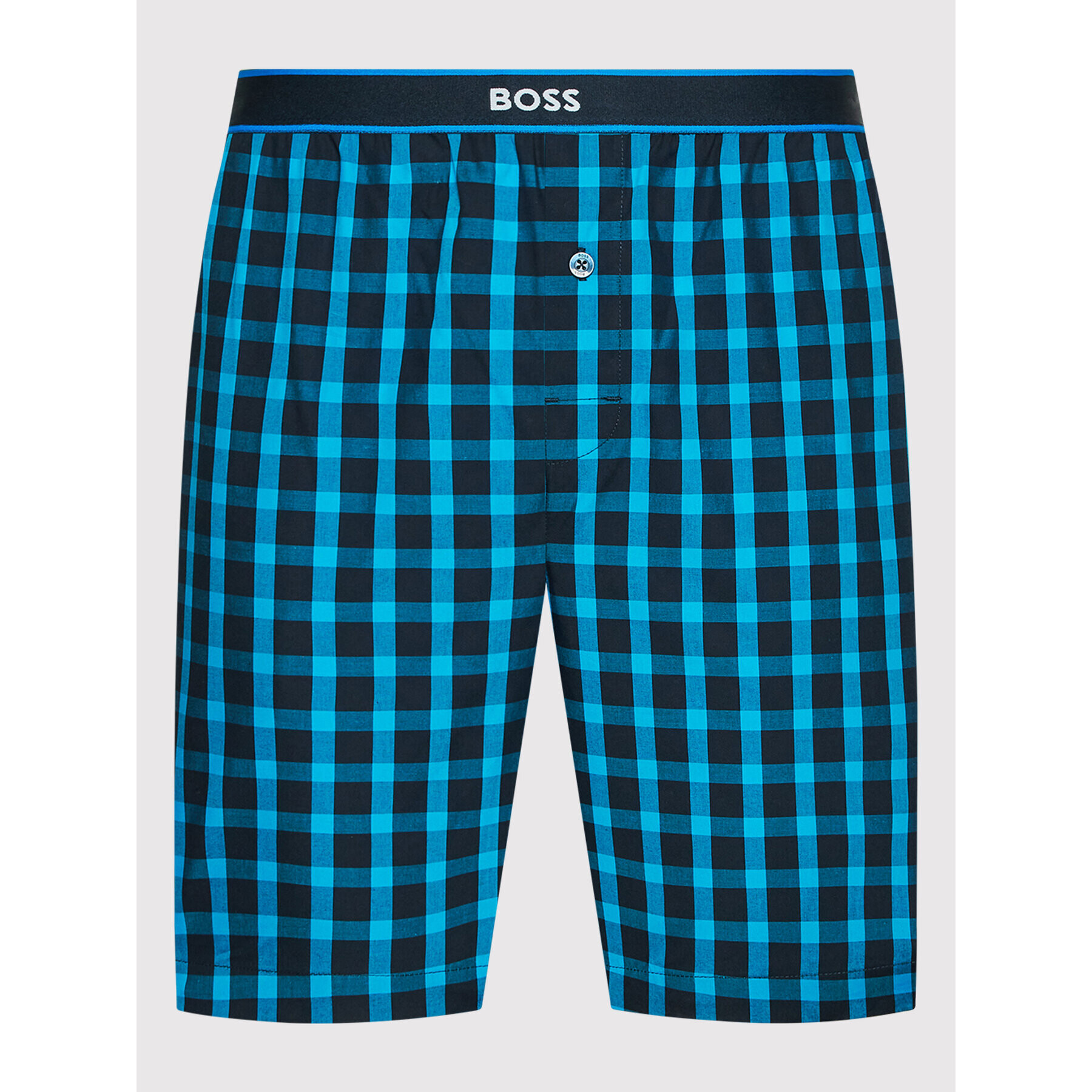 Boss Pižama Urban 50465583 Modra Regular Fit - Pepit.si