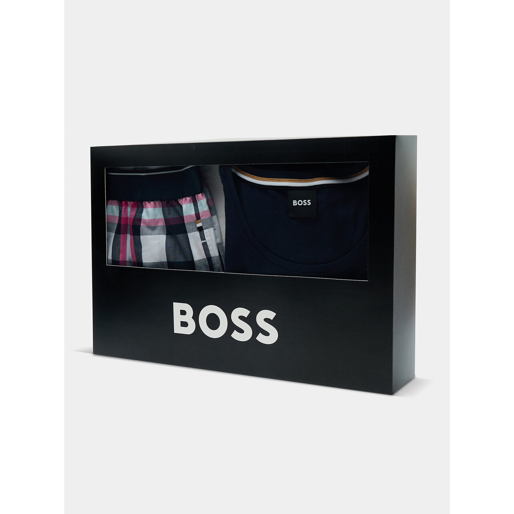 Boss Pižama Urban 50492519 Mornarsko modra Regular Fit - Pepit.si