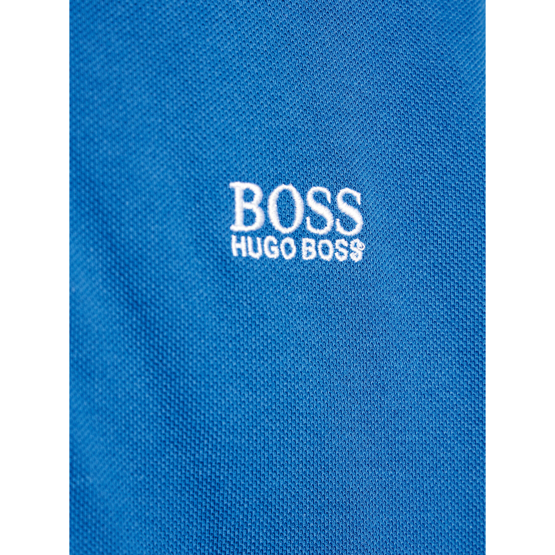 Boss Polo majica J25N49 D Modra Regular Fit - Pepit.si