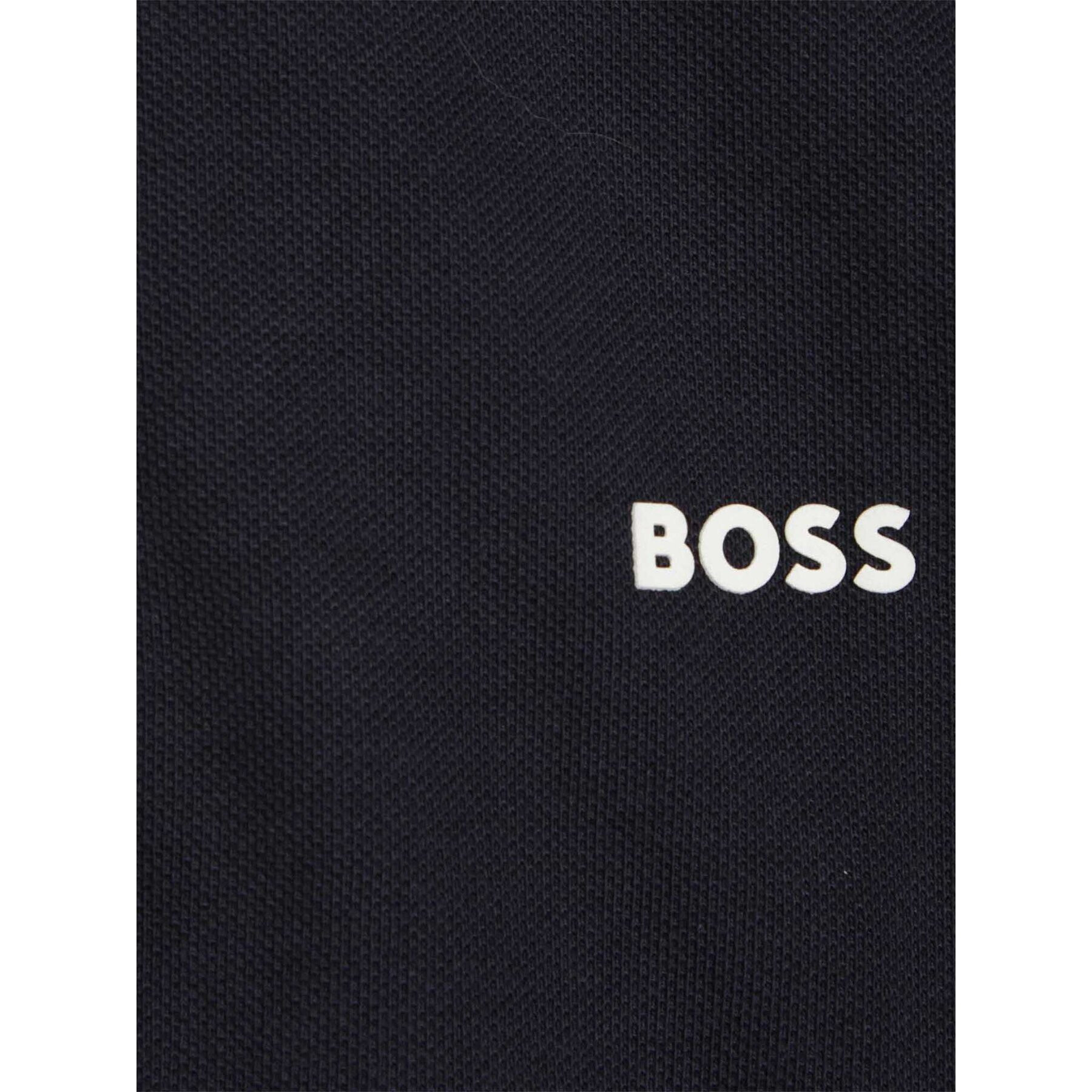 Boss Polo majica J25P26 D Mornarsko modra Regular Fit - Pepit.si