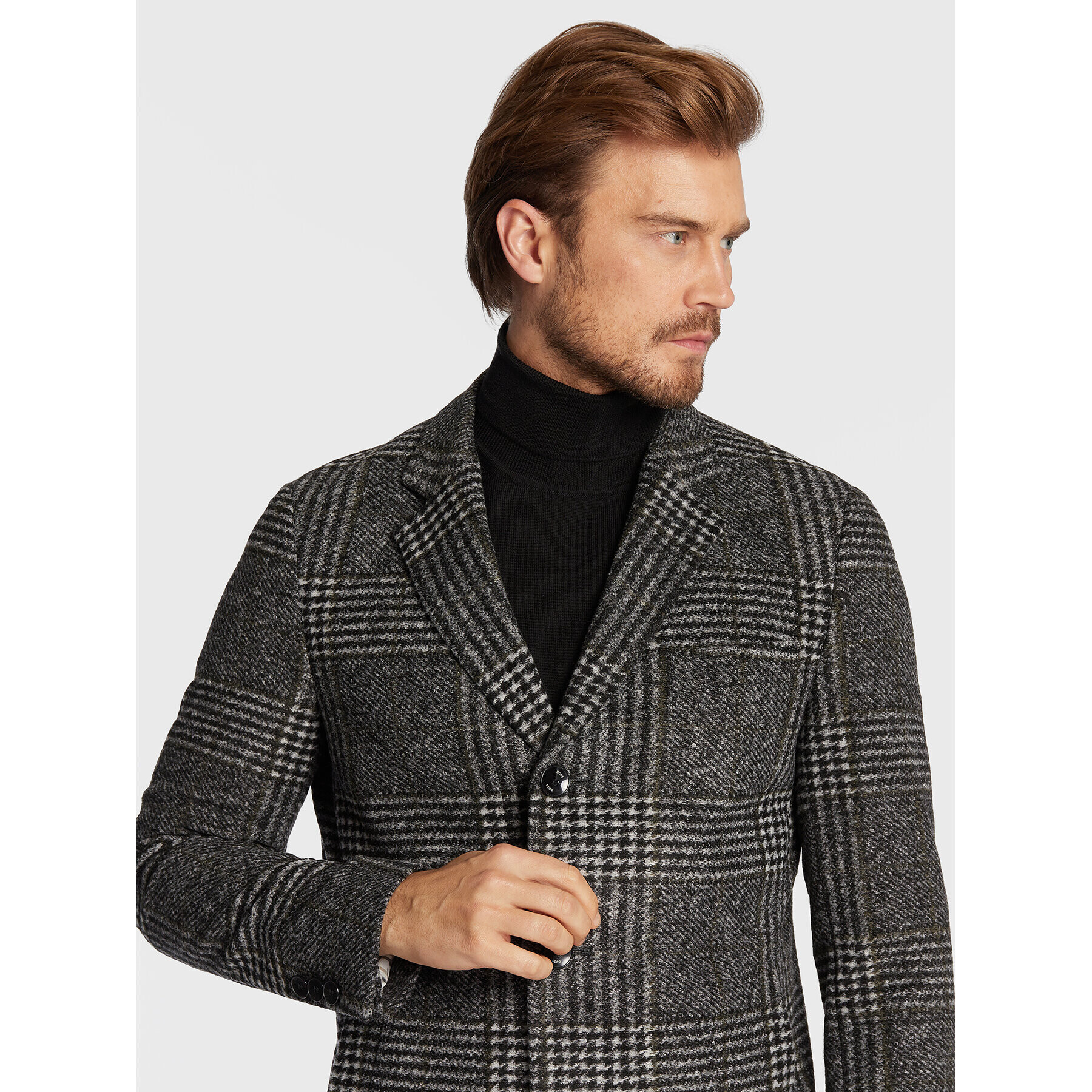 Boss Prehodni plašč H-Hyde-J-224 50479580 Črna Slim Fit - Pepit.si