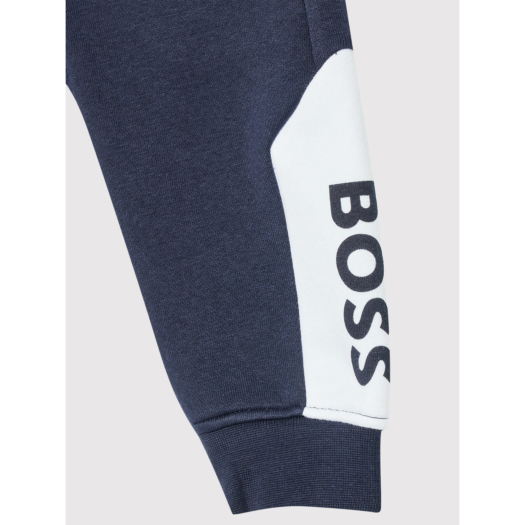 Boss Spodnji del trenirke J04445 M Mornarsko modra Regular Fit - Pepit.si