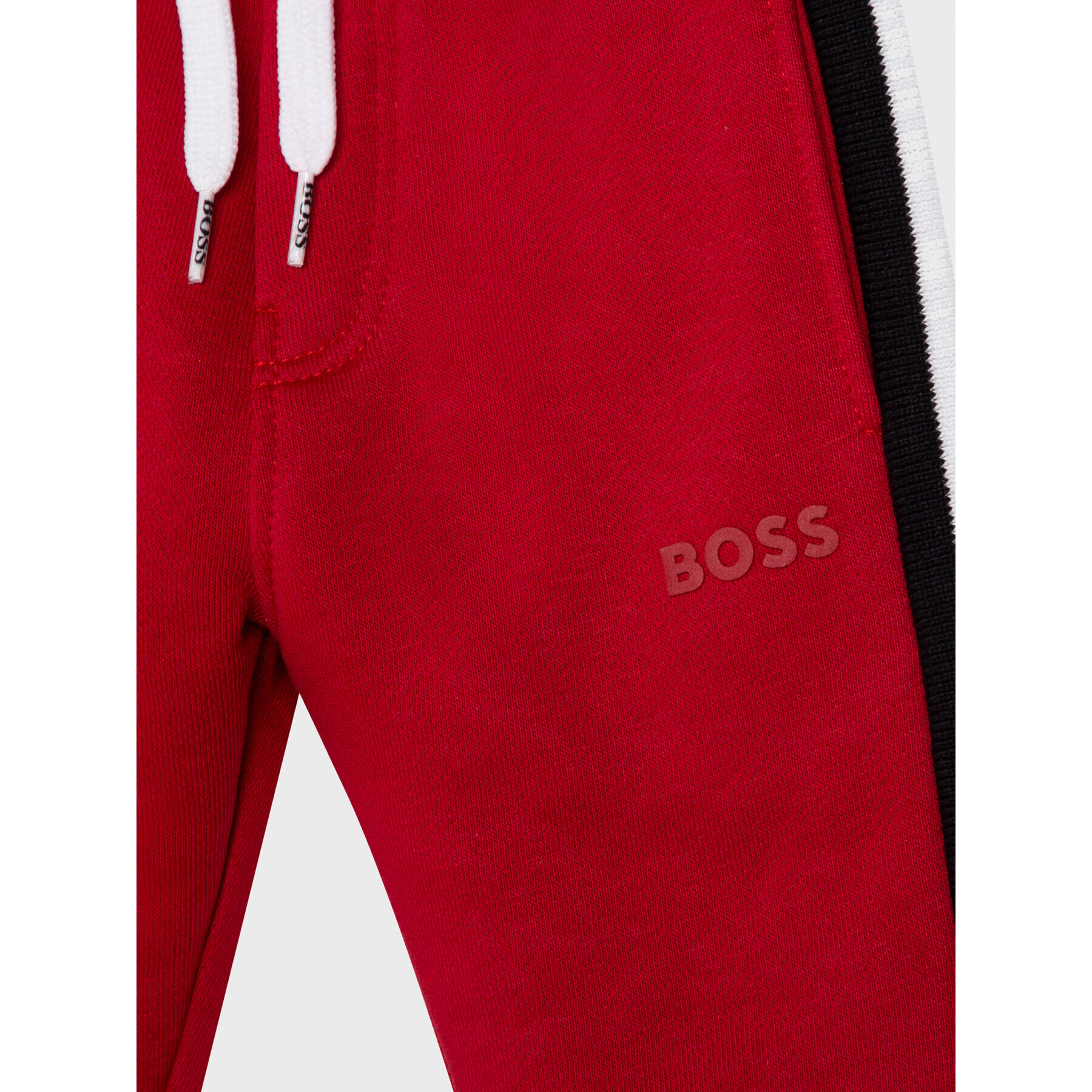 Boss Spodnji del trenirke J04450 M Rdeča Regular Fit - Pepit.si