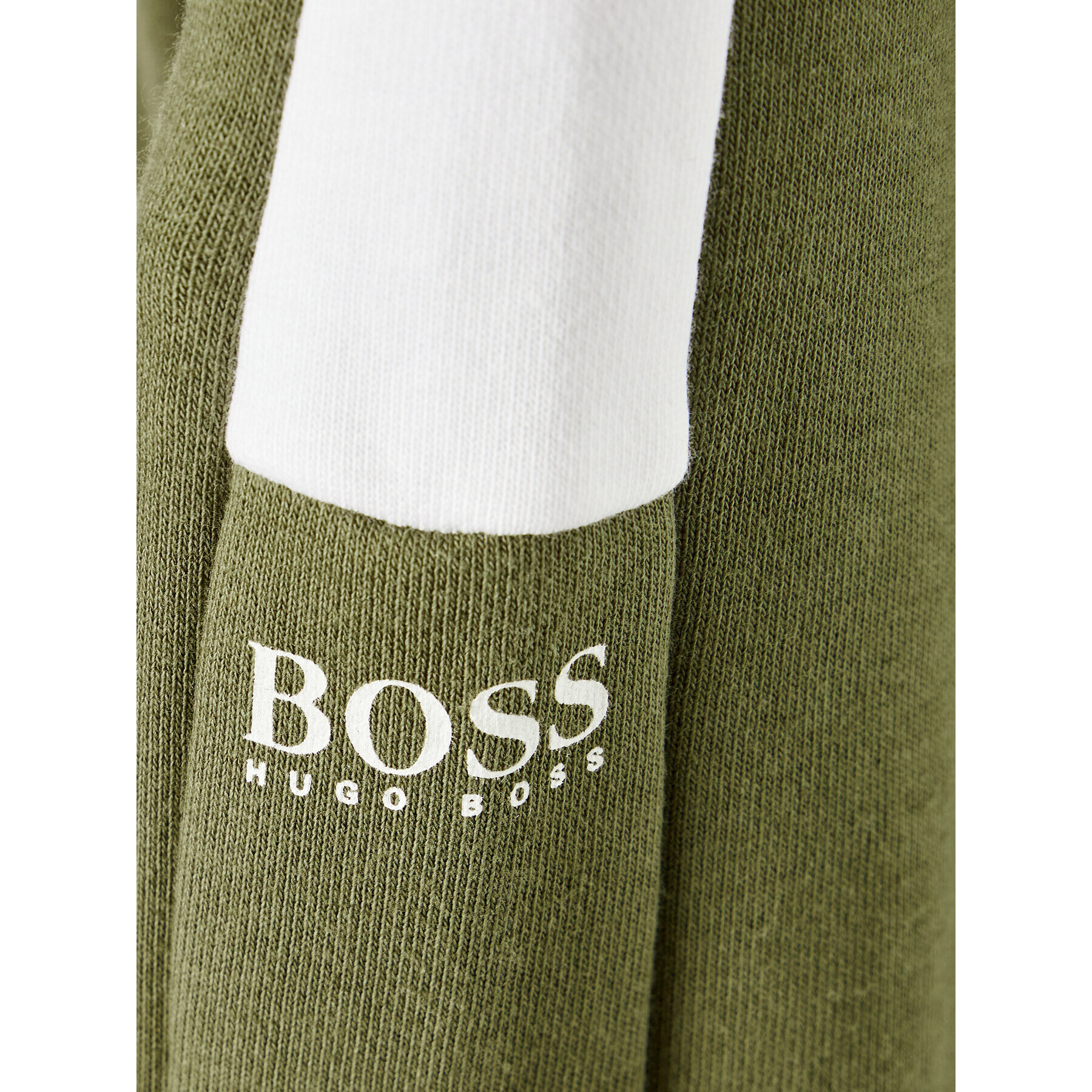 Boss Spodnji del trenirke J24752 D Zelena Regular Fit - Pepit.si