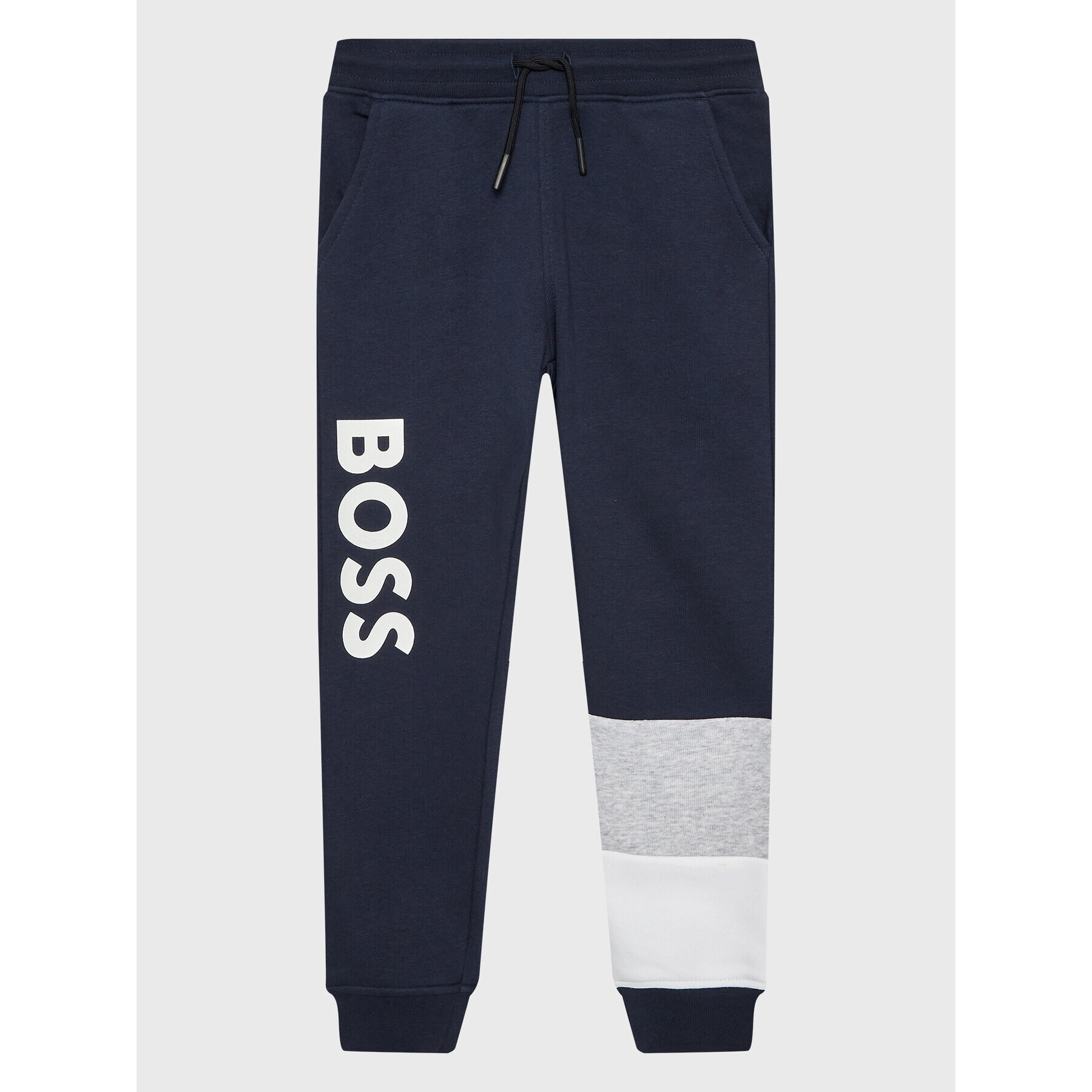 Boss Spodnji del trenirke J24828 D Mornarsko modra Regular Fit - Pepit.si