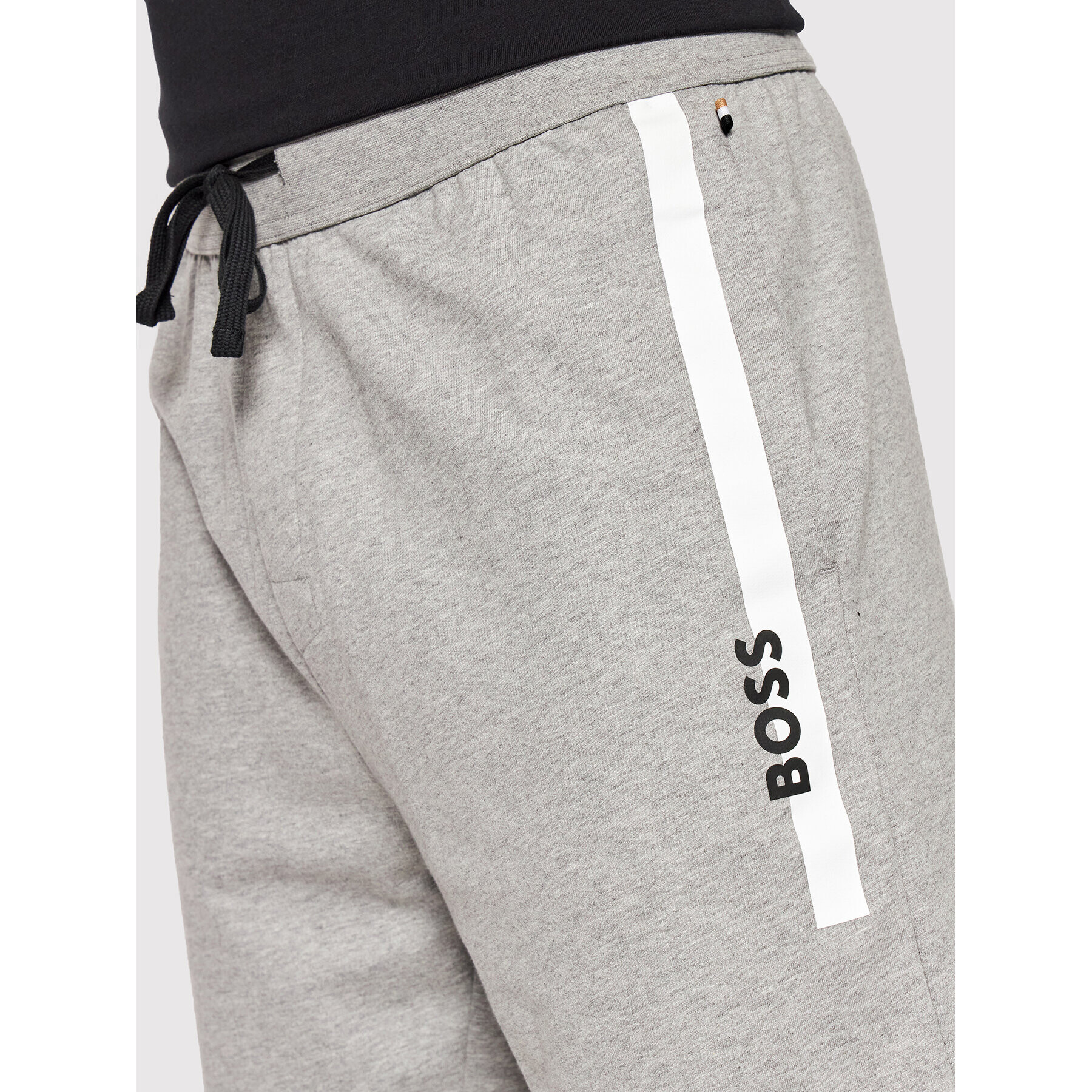 Boss Športne kratke hlače Authentic 50465769 Siva Regular Fit - Pepit.si