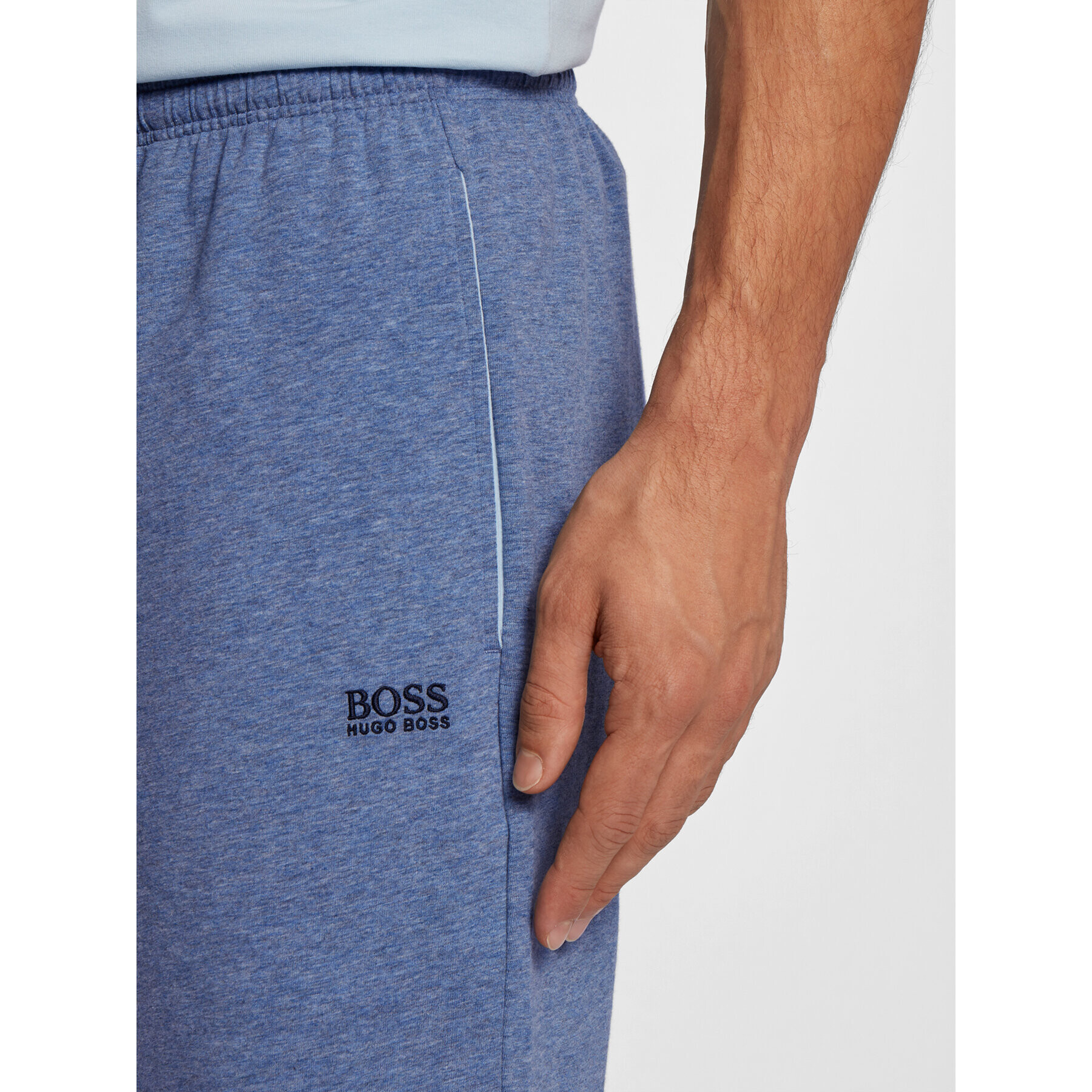 Boss Športne kratke hlače Mix&Match 50383960 Modra Regular Fit - Pepit.si