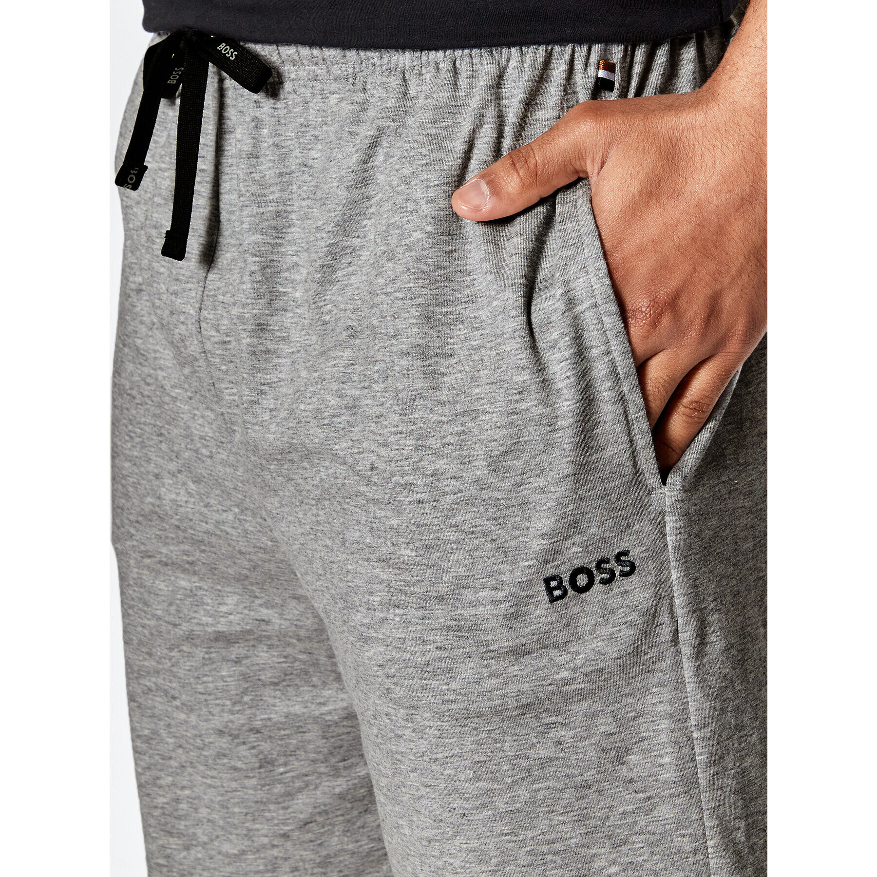 Boss Športne kratke hlače Mix&Match 50469561 Siva Regular Fit - Pepit.si