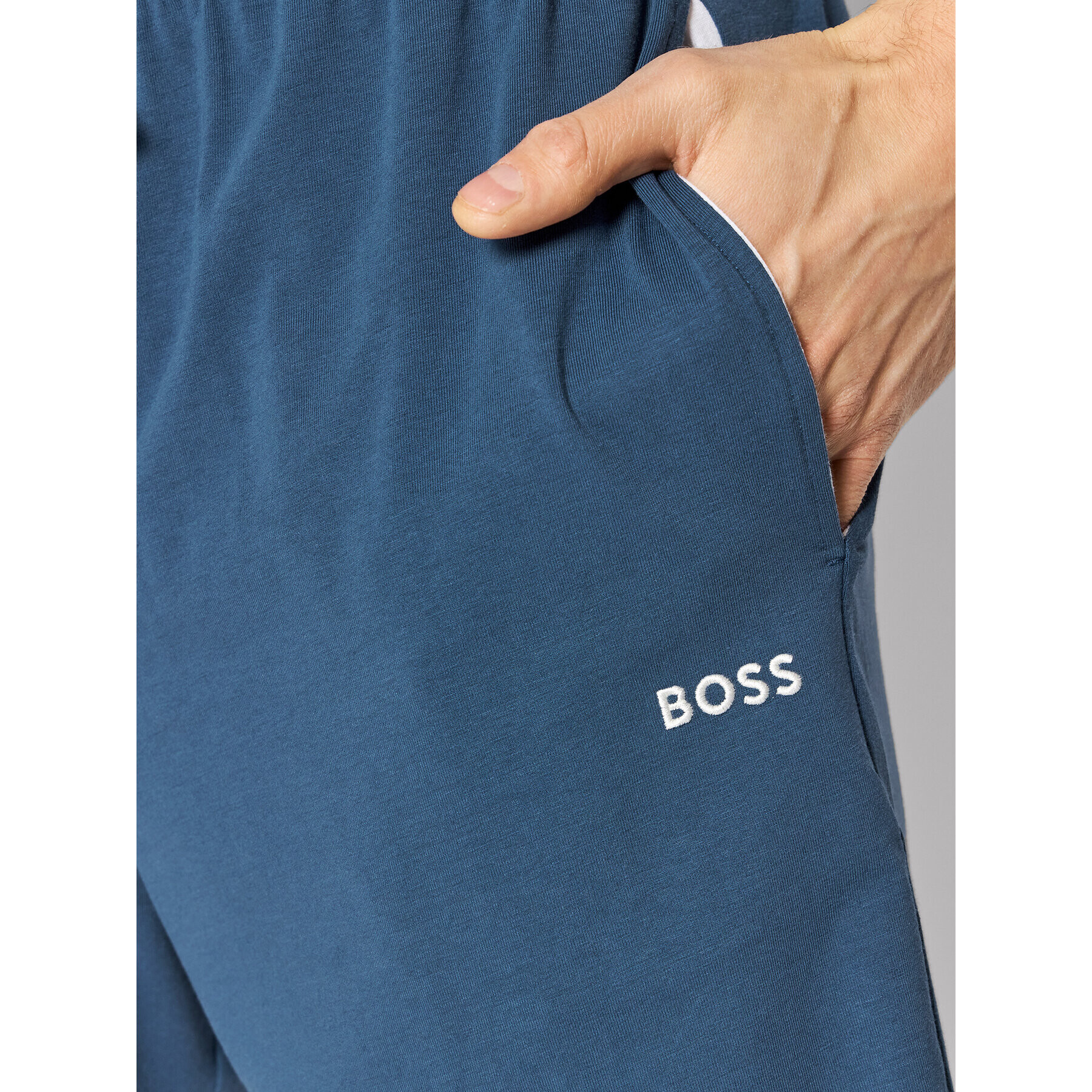 Boss Športne kratke hlače Mix&Match 50469612 Mornarsko modra Regular Fit - Pepit.si