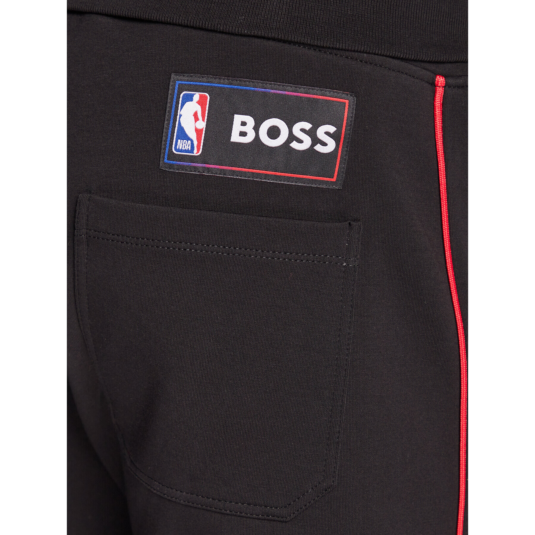 Boss Športne kratke hlače NBA Slam_2 50477426 Črna Regular Fit - Pepit.si