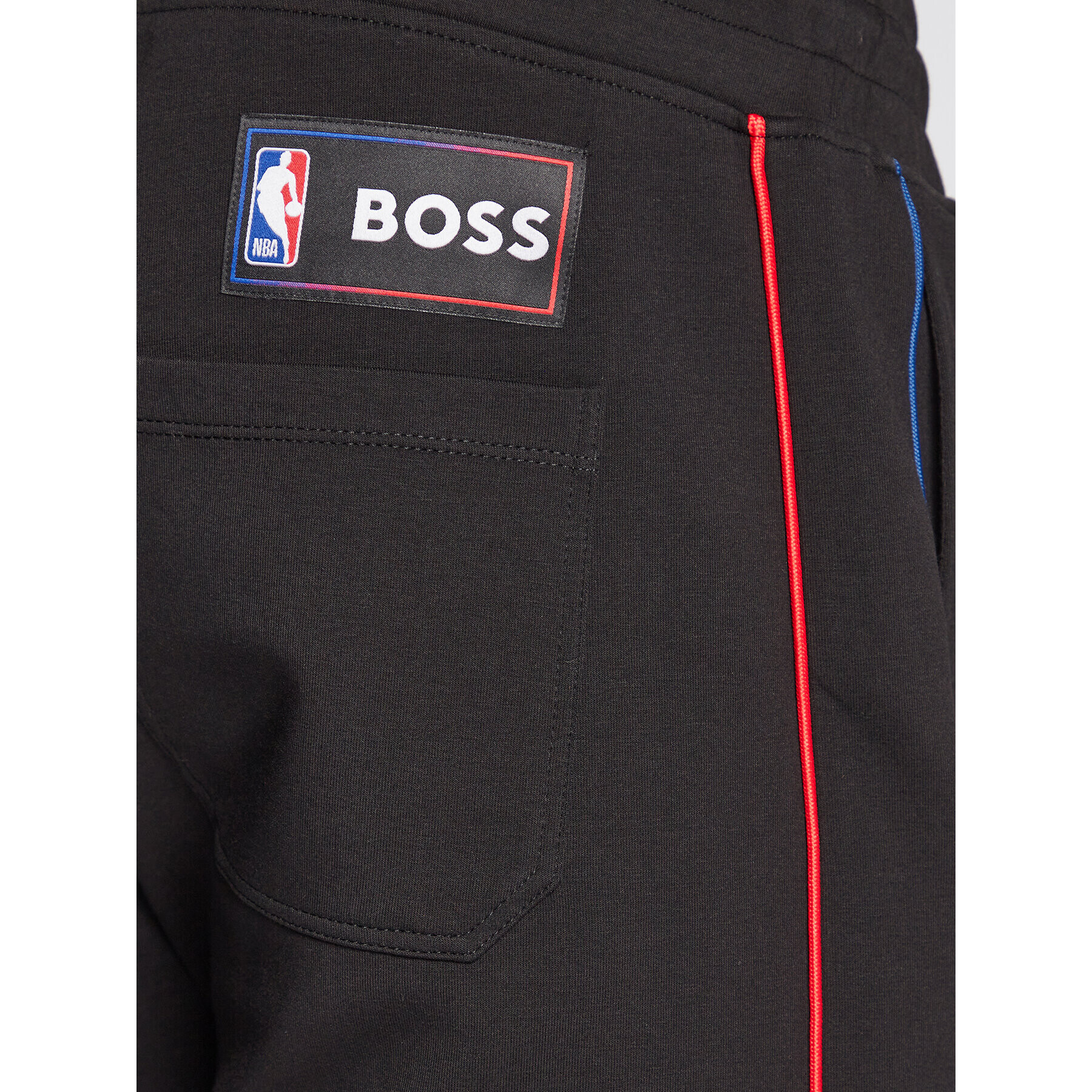 Boss Športne kratke hlače NBA Slam_2 50477426 Črna Regular Fit - Pepit.si