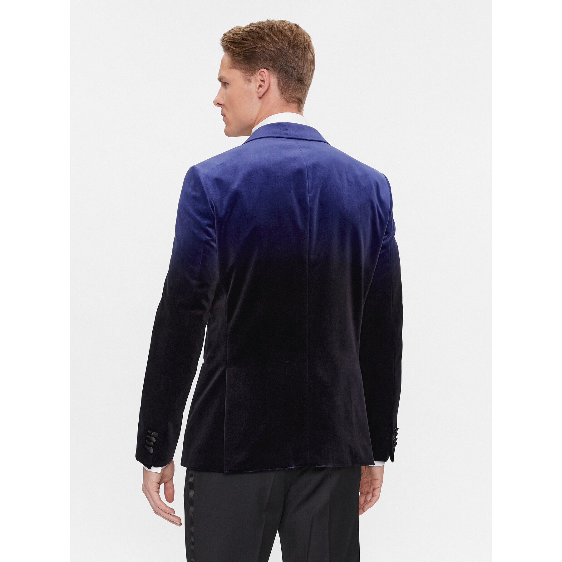 Boss Suknjič Hutson 50502673 Mornarsko modra Slim Fit - Pepit.si