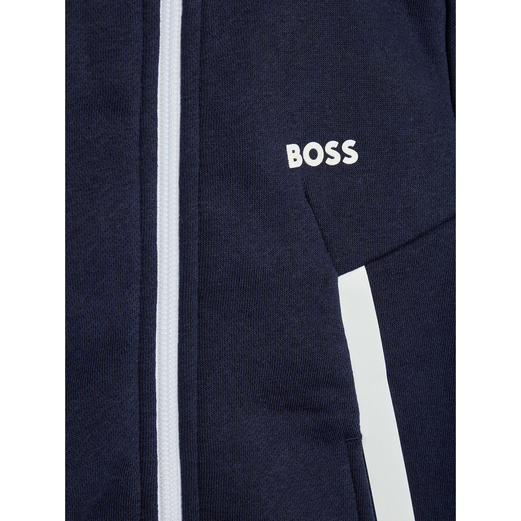 Boss Trenirka J28102 D Mornarsko modra Regular Fit - Pepit.si