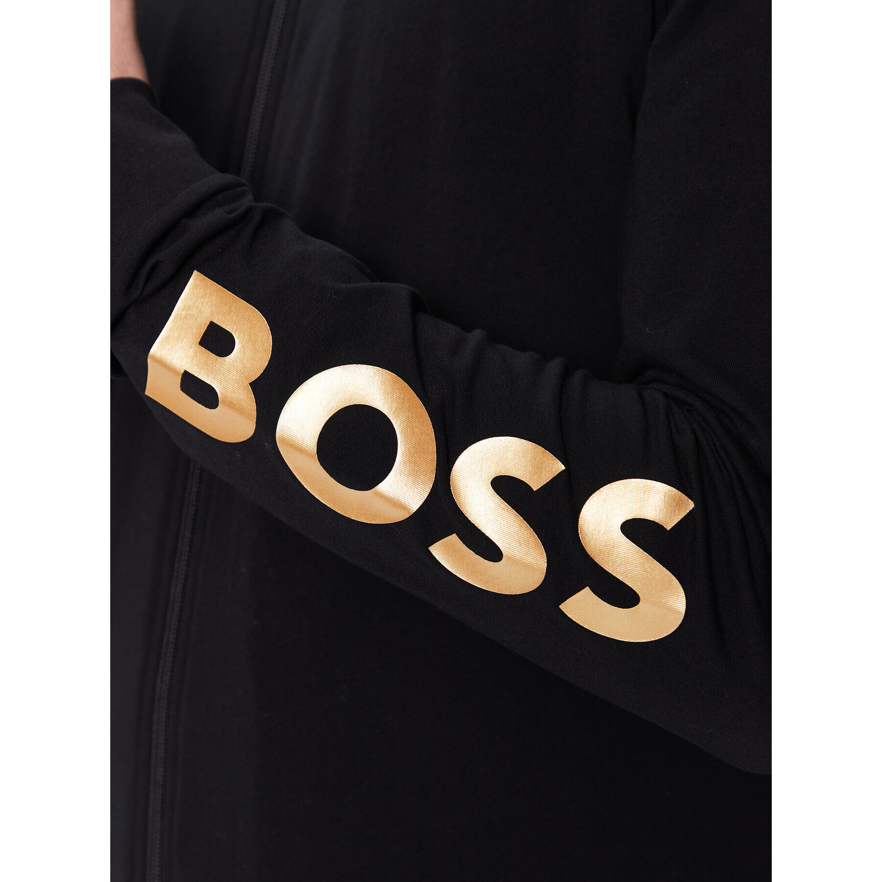 Boss Trenirka Long Set 1 50480690 Črna Regular Fit - Pepit.si