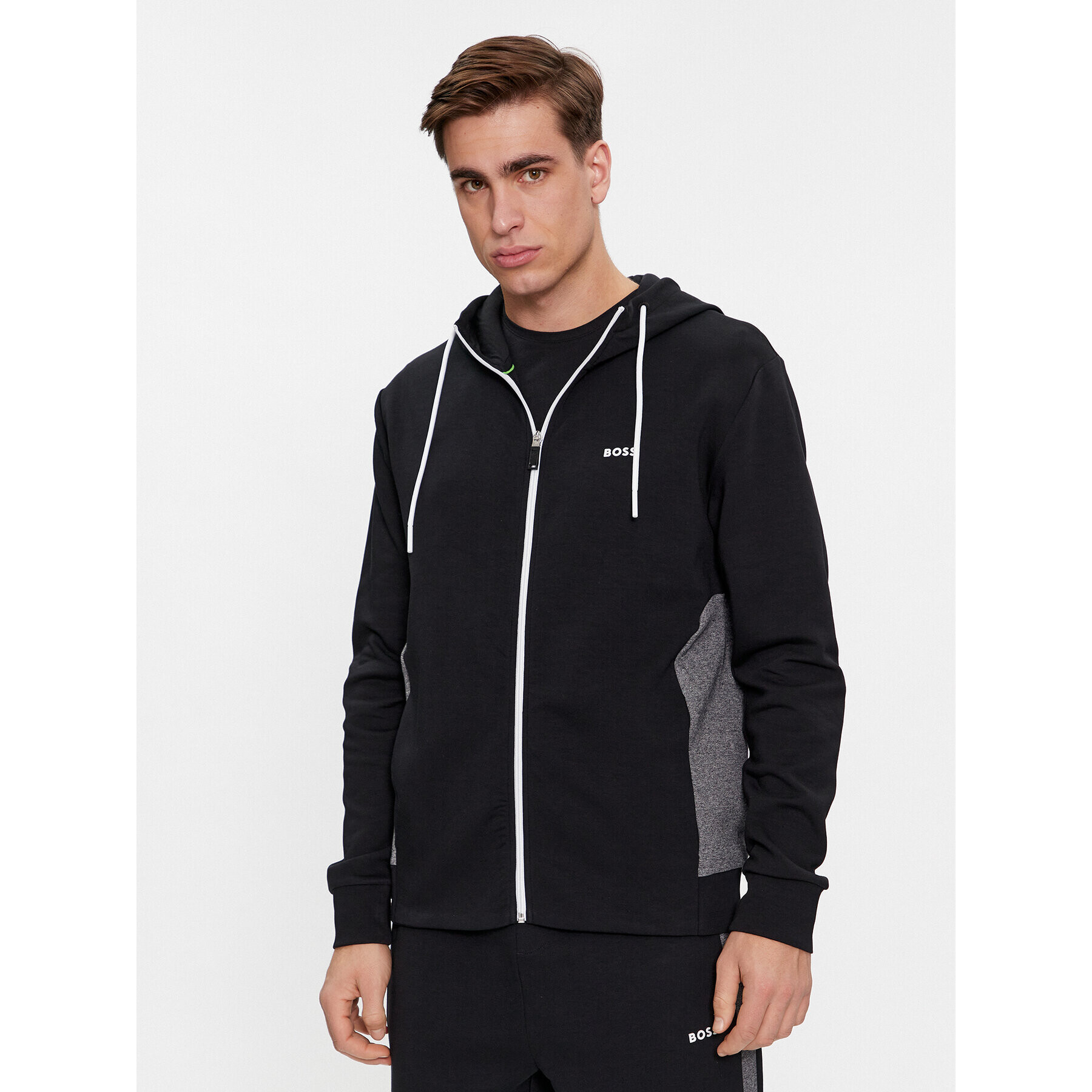 Boss Trenirka Tracksuit Set 50506320 Črna Regular Fit - Pepit.si