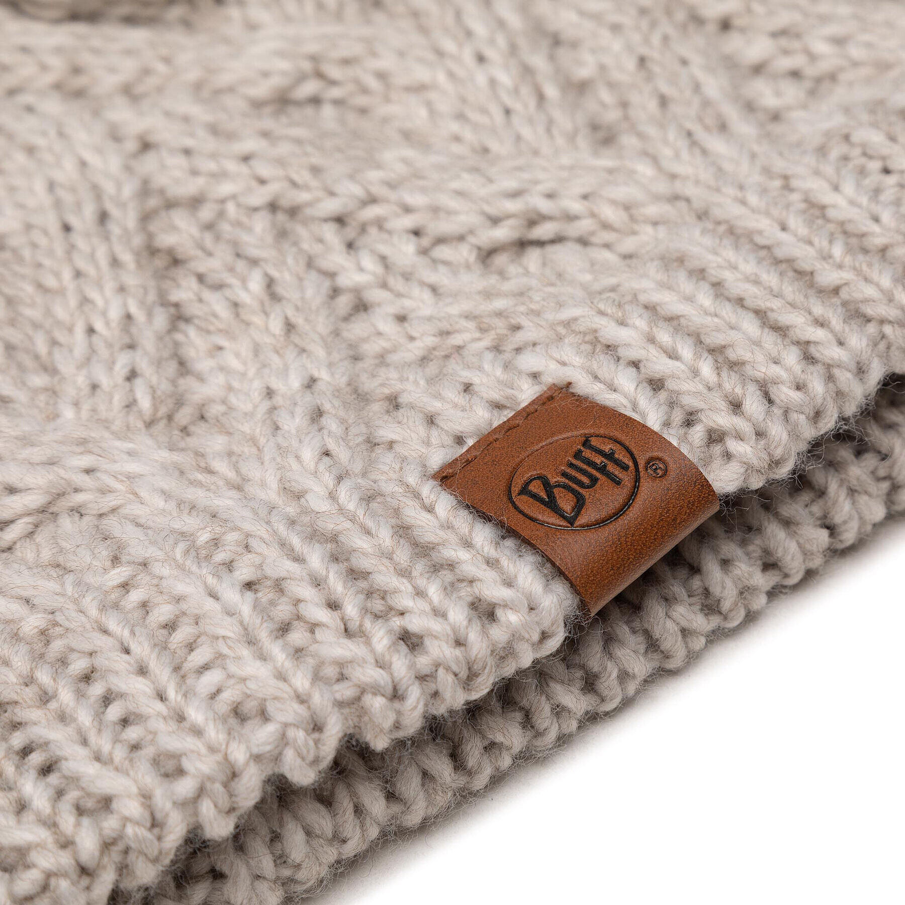 Buff Kapa Knitted & Fleece Hat 123515.014.10.00 Bež - Pepit.si