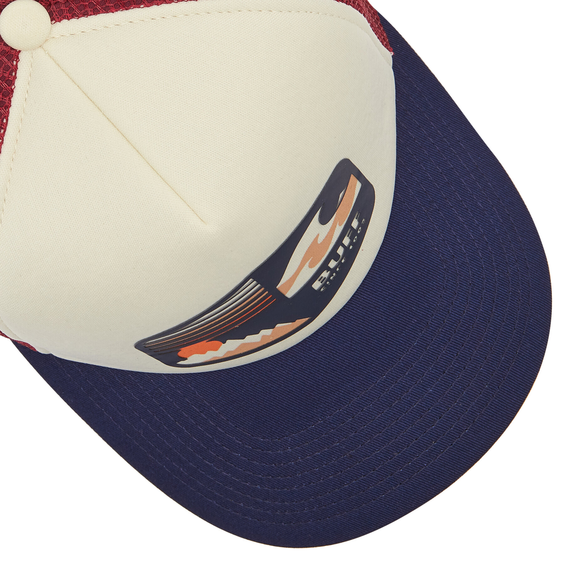 Buff Kapa s šiltom Trucker Cap 125363.555.30.00 Bordo rdeča - Pepit.si