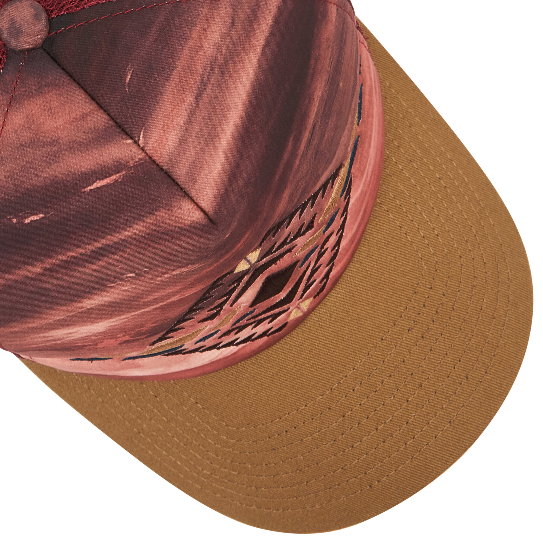 Buff Kapa s šiltom Trucker Cap 125365.632.30.00 Bordo rdeča - Pepit.si