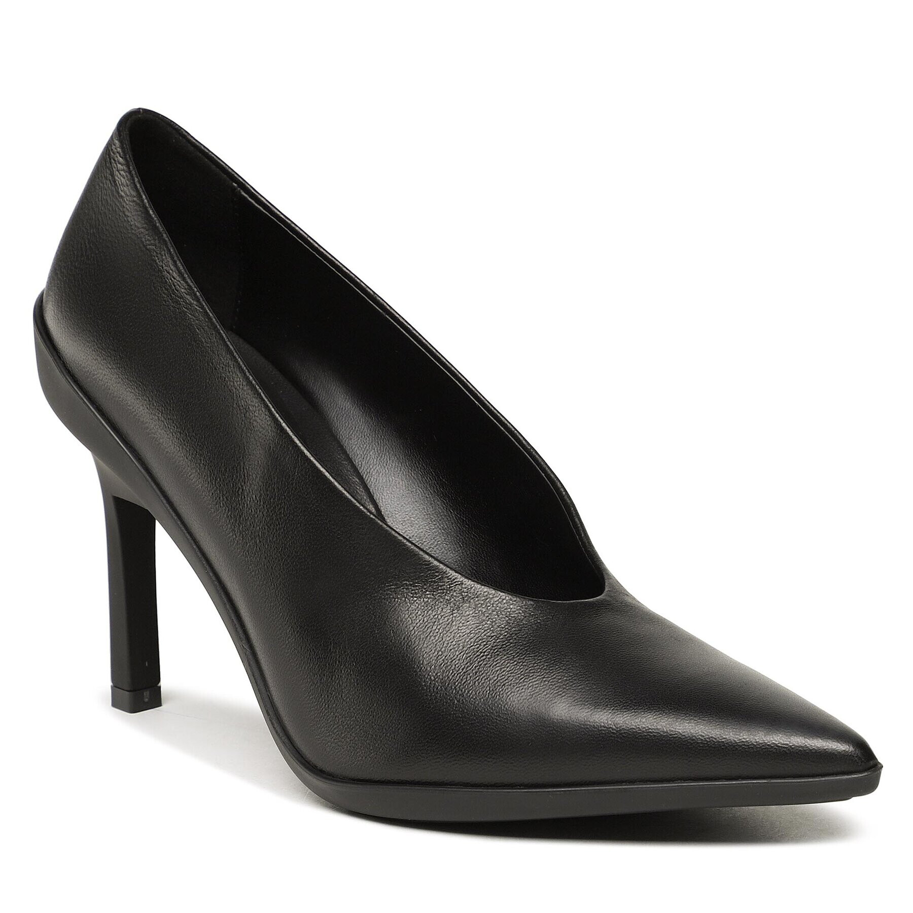 Calvin Klein Čevlji z visoko peto Wrap Stiletto Pump 90hh HW0HW01620 Črna - Pepit.si