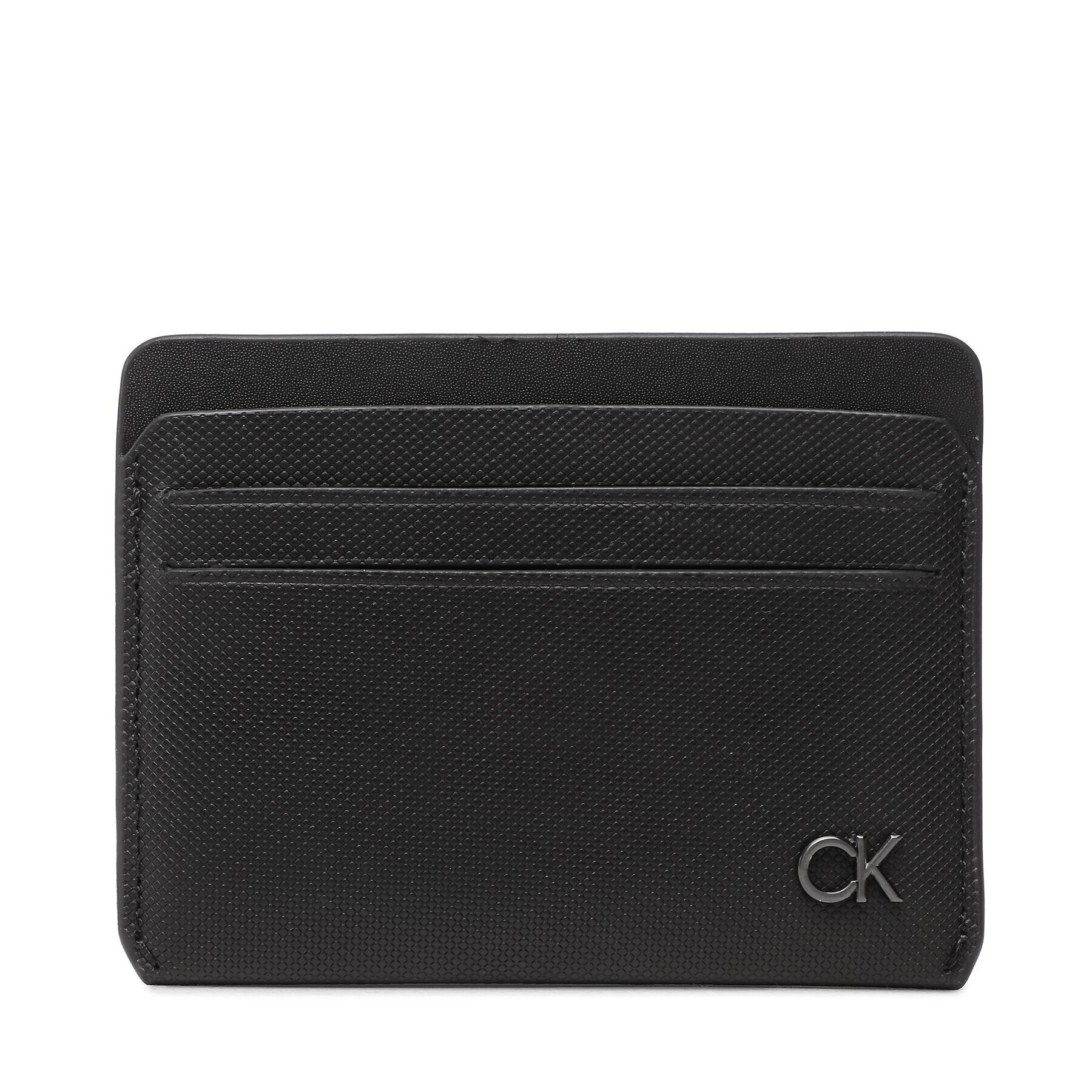 Calvin Klein Etui za kreditne kartice Ck Clean Pq Cardholder 6Cc K50K510288 Črna - Pepit.si