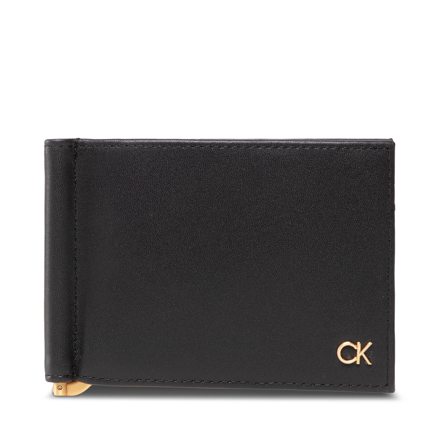 Calvin Klein Etui za kreditne kartice Ck Icon Bifold 6Cc W/Clip K50K509629 Črna - Pepit.si