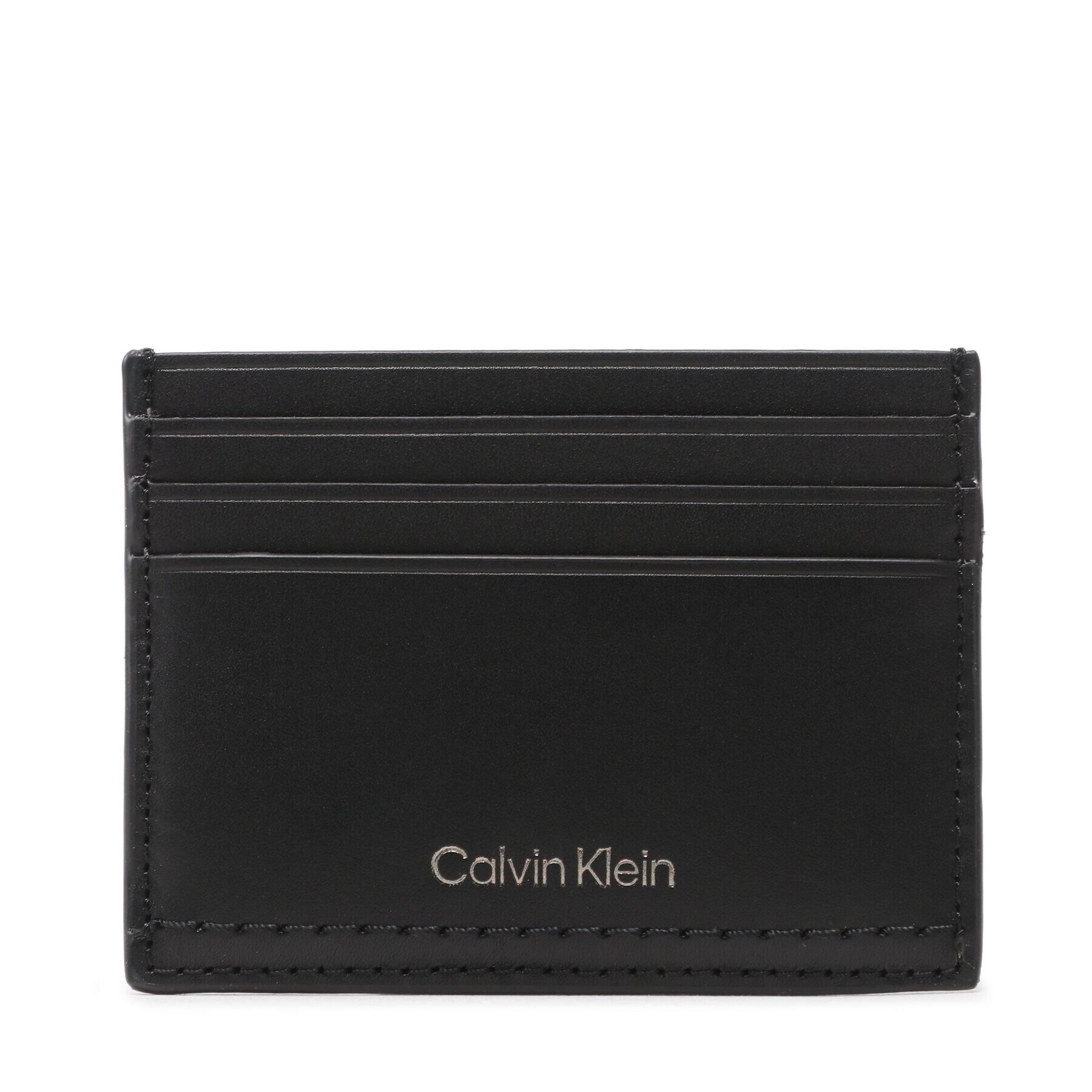 Calvin Klein Etui za kreditne kartice Duo Stitch Cardholder 6Cc K50K510304 Črna - Pepit.si