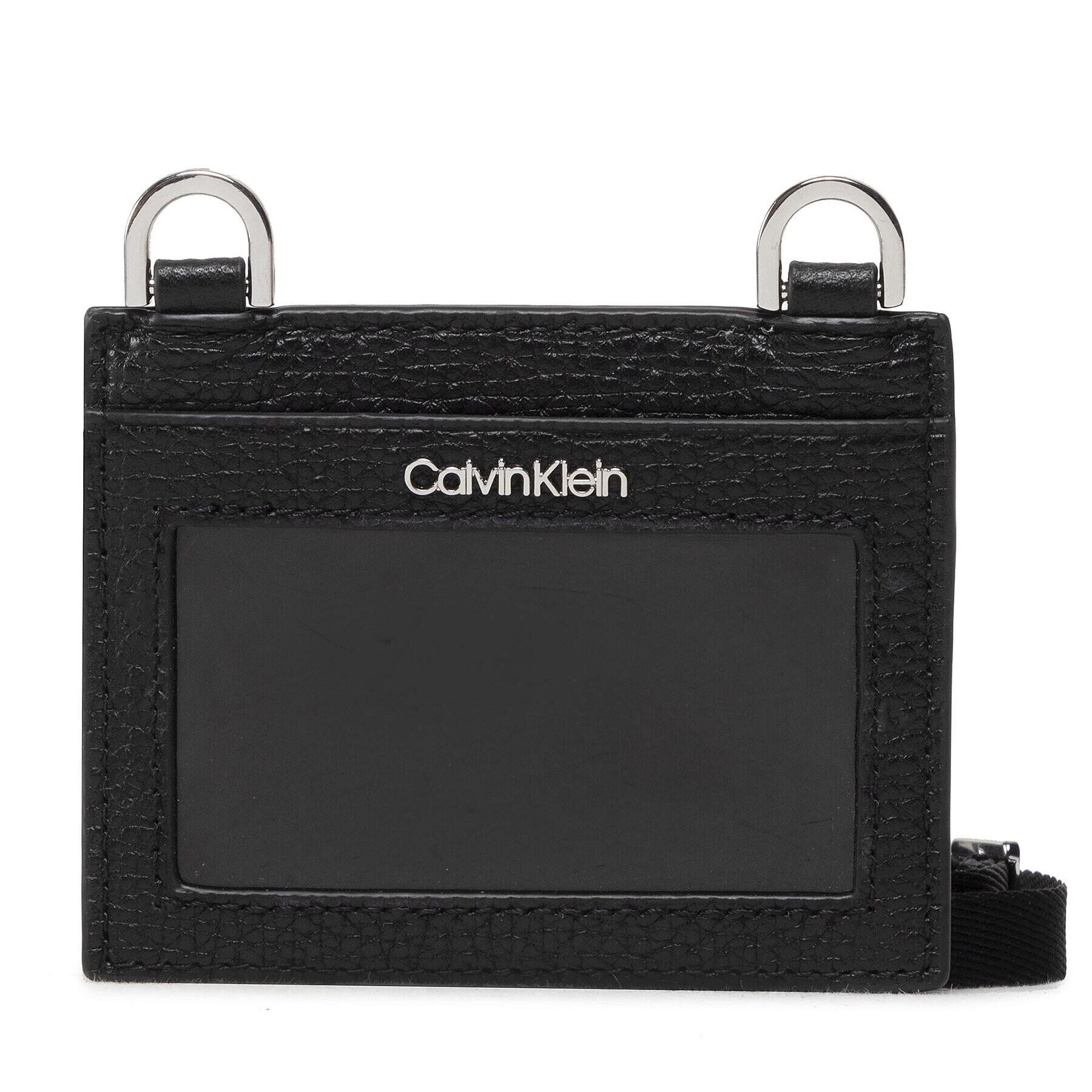 Calvin Klein Etui za kreditne kartice Minimal Hardwape Cardholder Sm K50K509608 Črna - Pepit.si