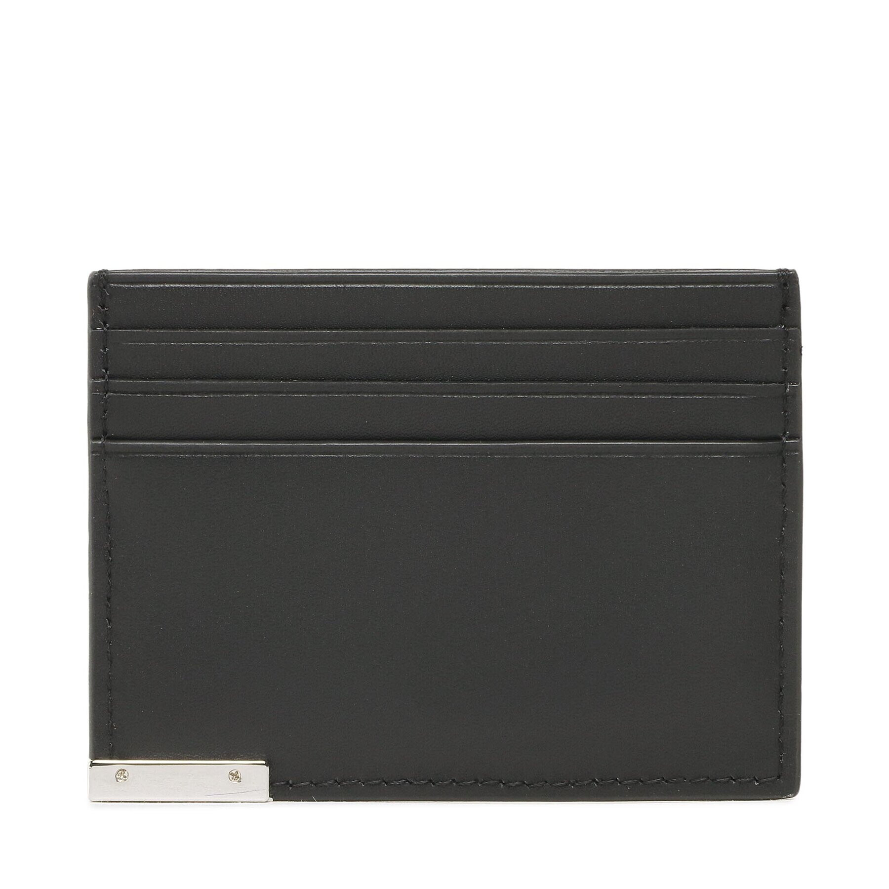 Calvin Klein Etui za kreditne kartice Modern Plaque Cardholder 6cc K50K509987 Črna - Pepit.si