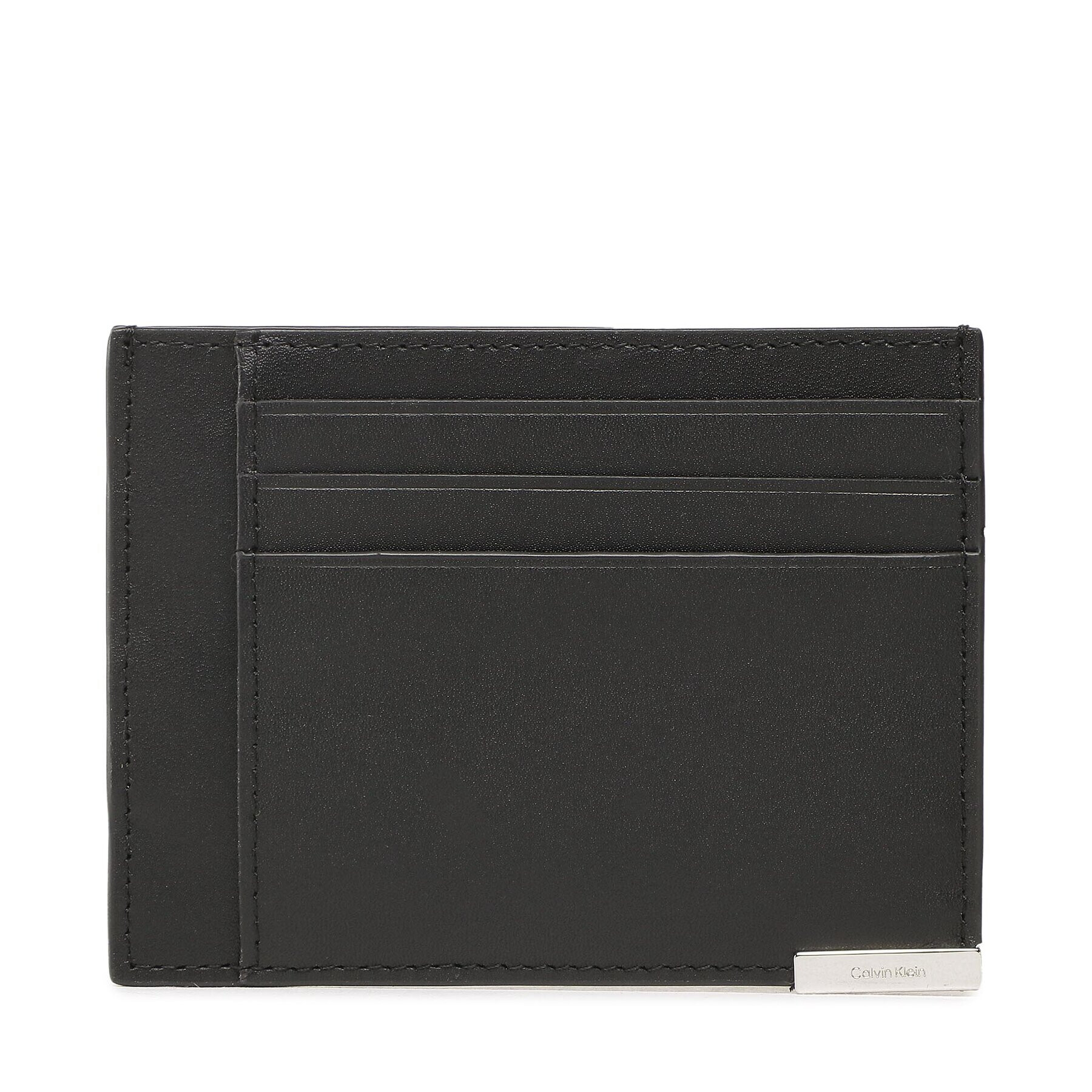 Calvin Klein Etui za kreditne kartice Modern Plaque Id Cardholder K50K509985 Črna - Pepit.si