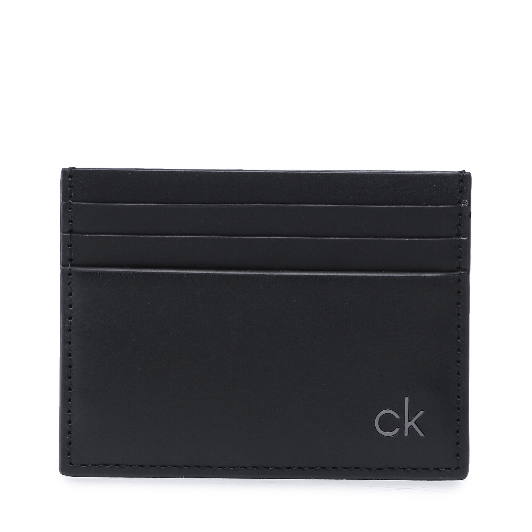 Calvin Klein Etui za kreditne kartice Smooth Ck Cardholder K50K504298 Črna - Pepit.si