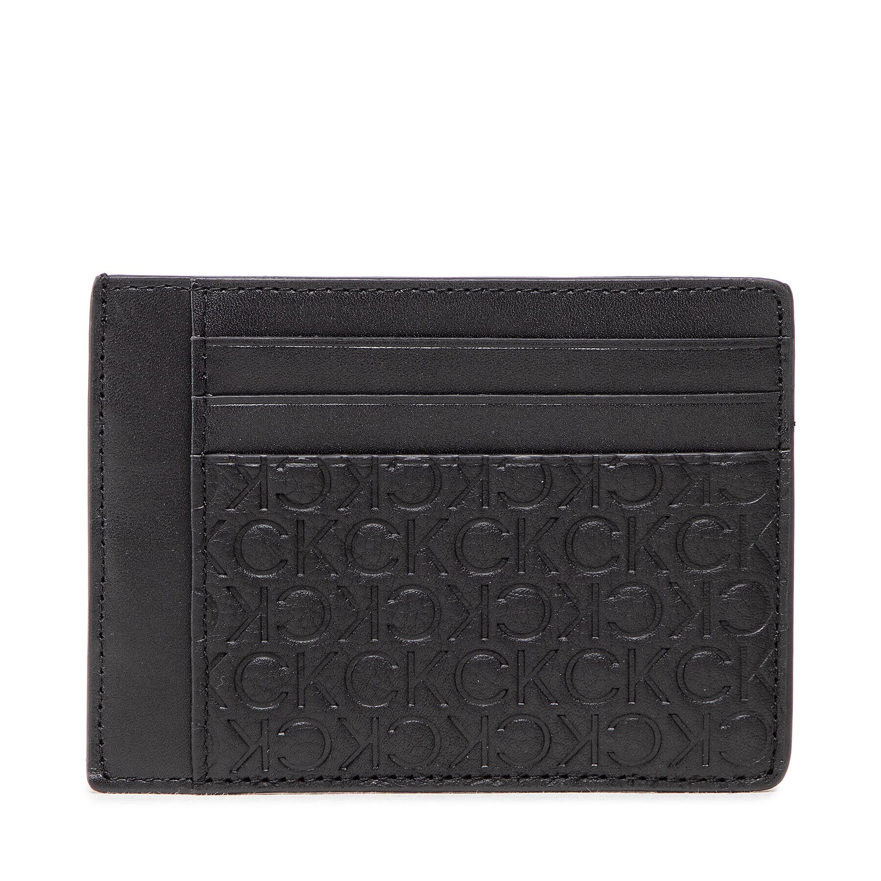 Calvin Klein Etui za kreditne kartice Subtle Mono Id Cardholder K50K509618 Črna - Pepit.si