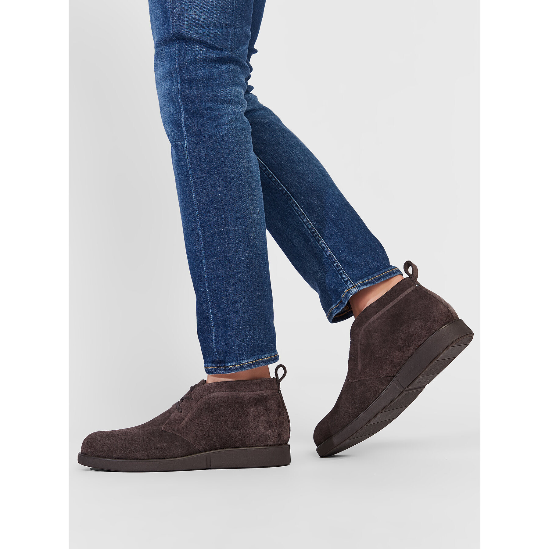 Calvin Klein Gležnjarji Hybrid Desert Boot HM0HM00632 Rjava - Pepit.si