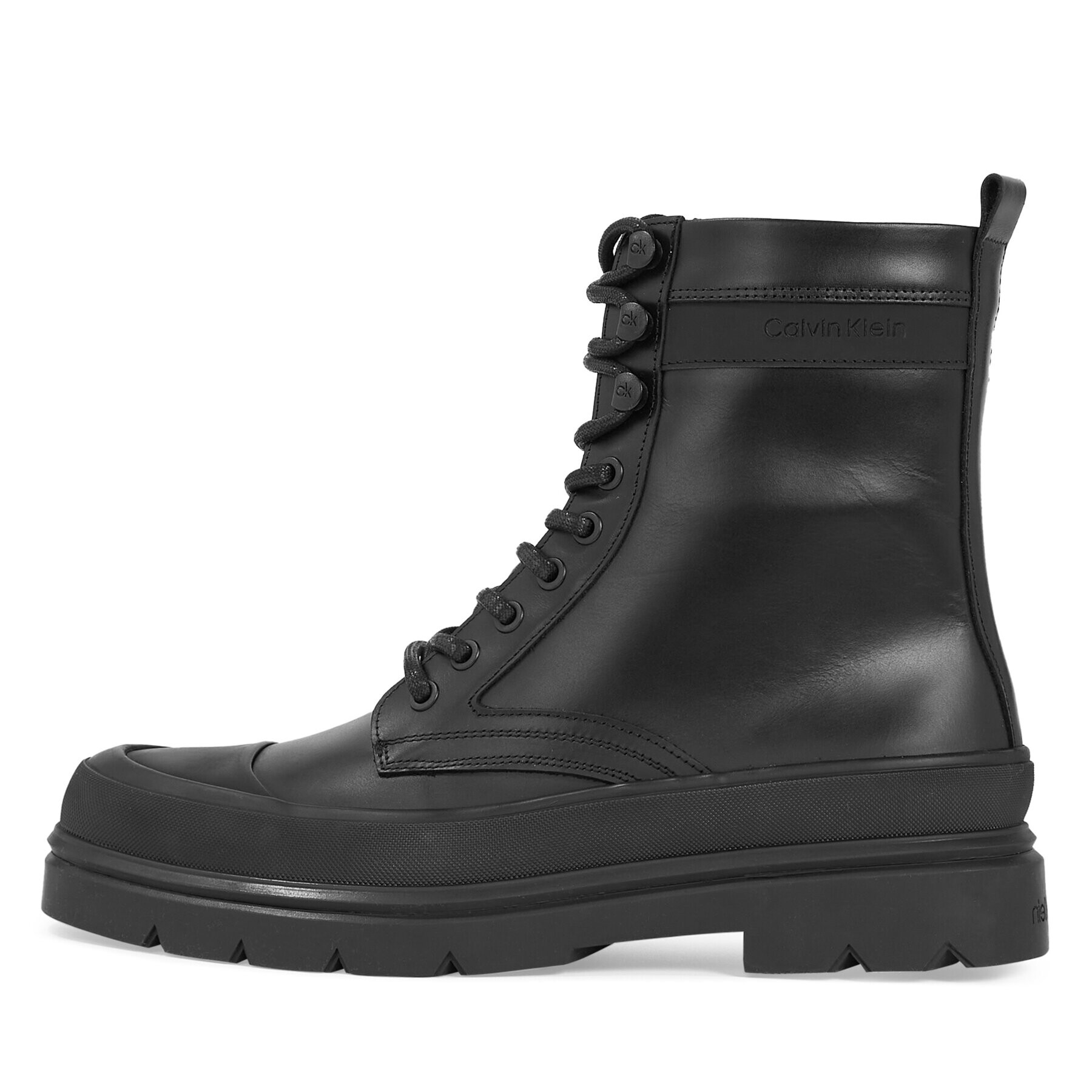 Calvin Klein Zimski škornji Lace Up Boot High HM0HM01213 Črna - Pepit.si