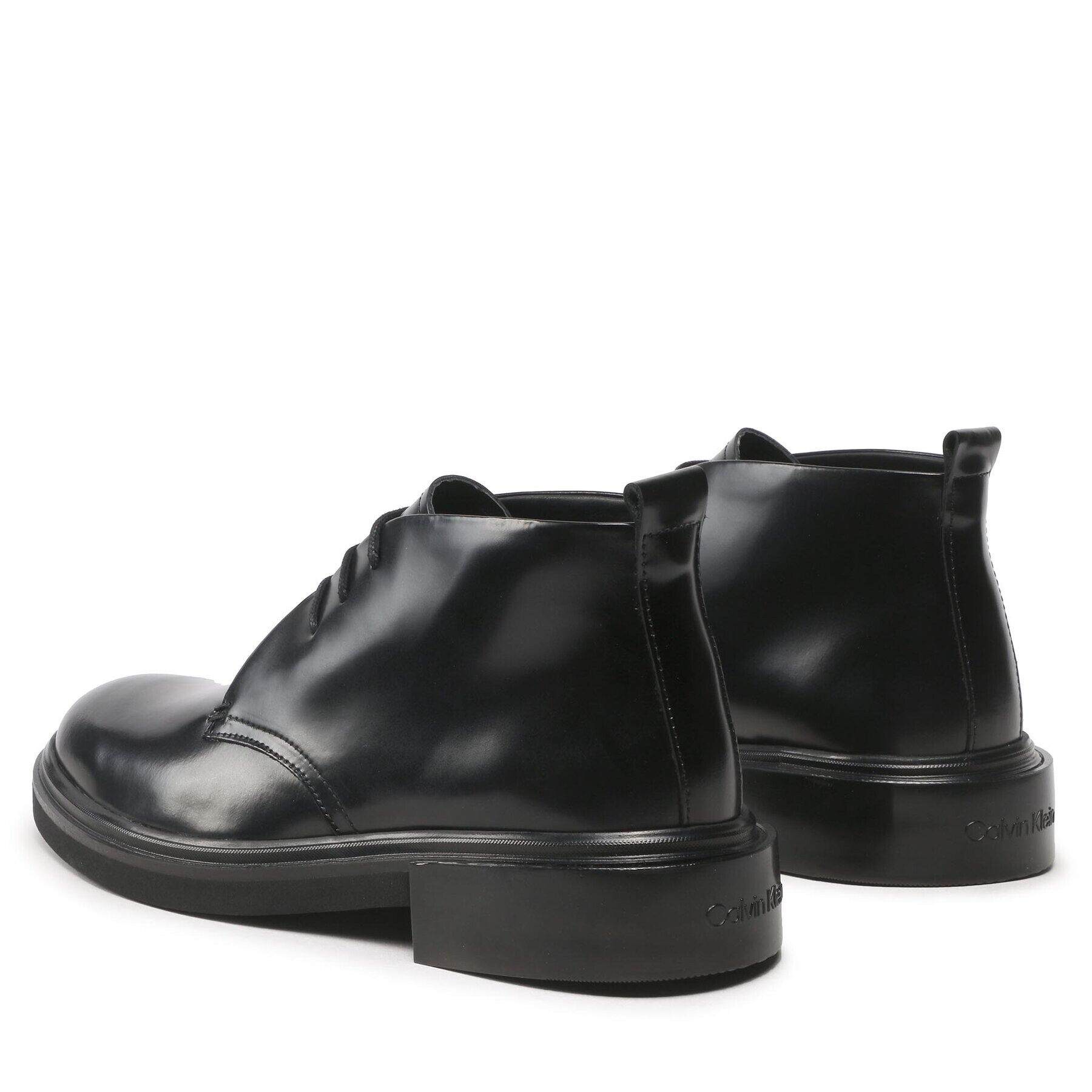 Calvin Klein Gležnjarji Mid Cut Boot HM0HM01010 Črna - Pepit.si