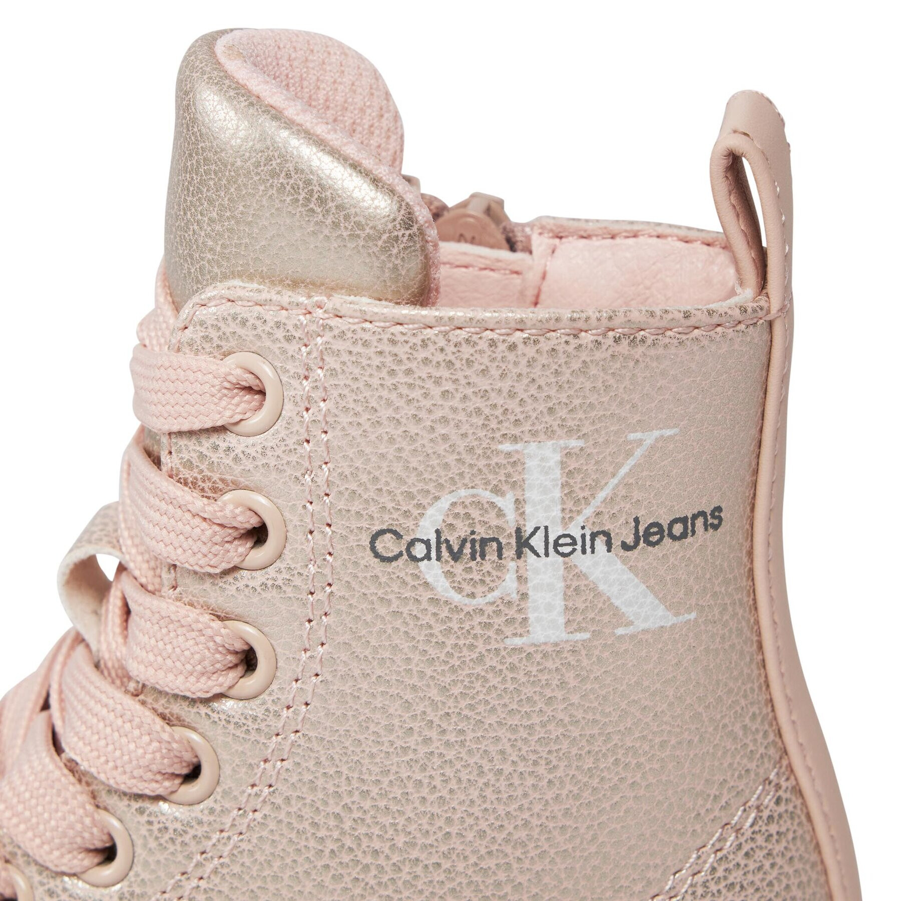 Calvin Klein Gležnjarji V1A5-80681-0376 Roza - Pepit.si