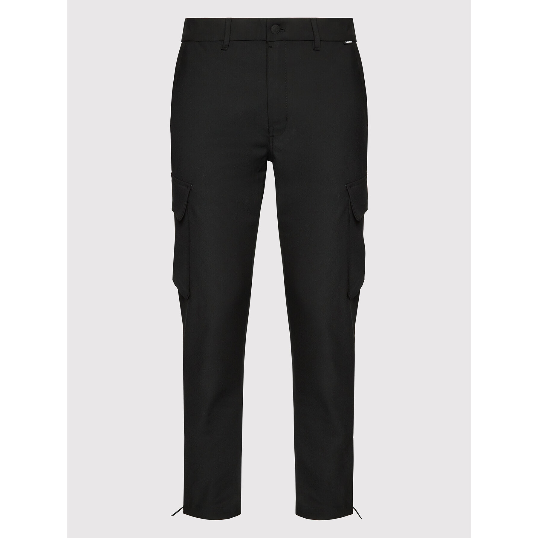 Calvin Klein Hlače iz tkanine Tech Stretch Cargo K10K108647 Črna Slim Fit - Pepit.si