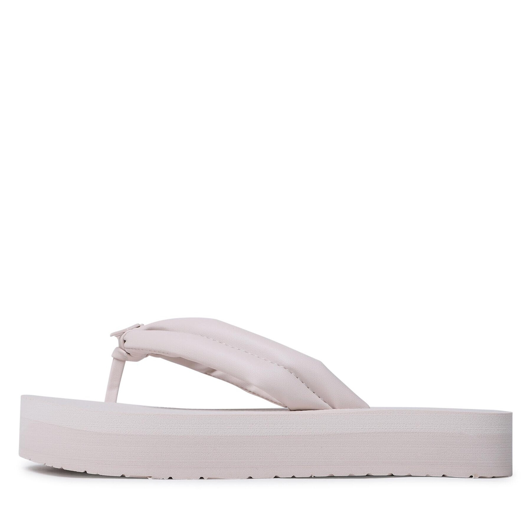 Calvin Klein Japonke Flatform Flip Flop W/Hw HW0HW01503 Bež - Pepit.si