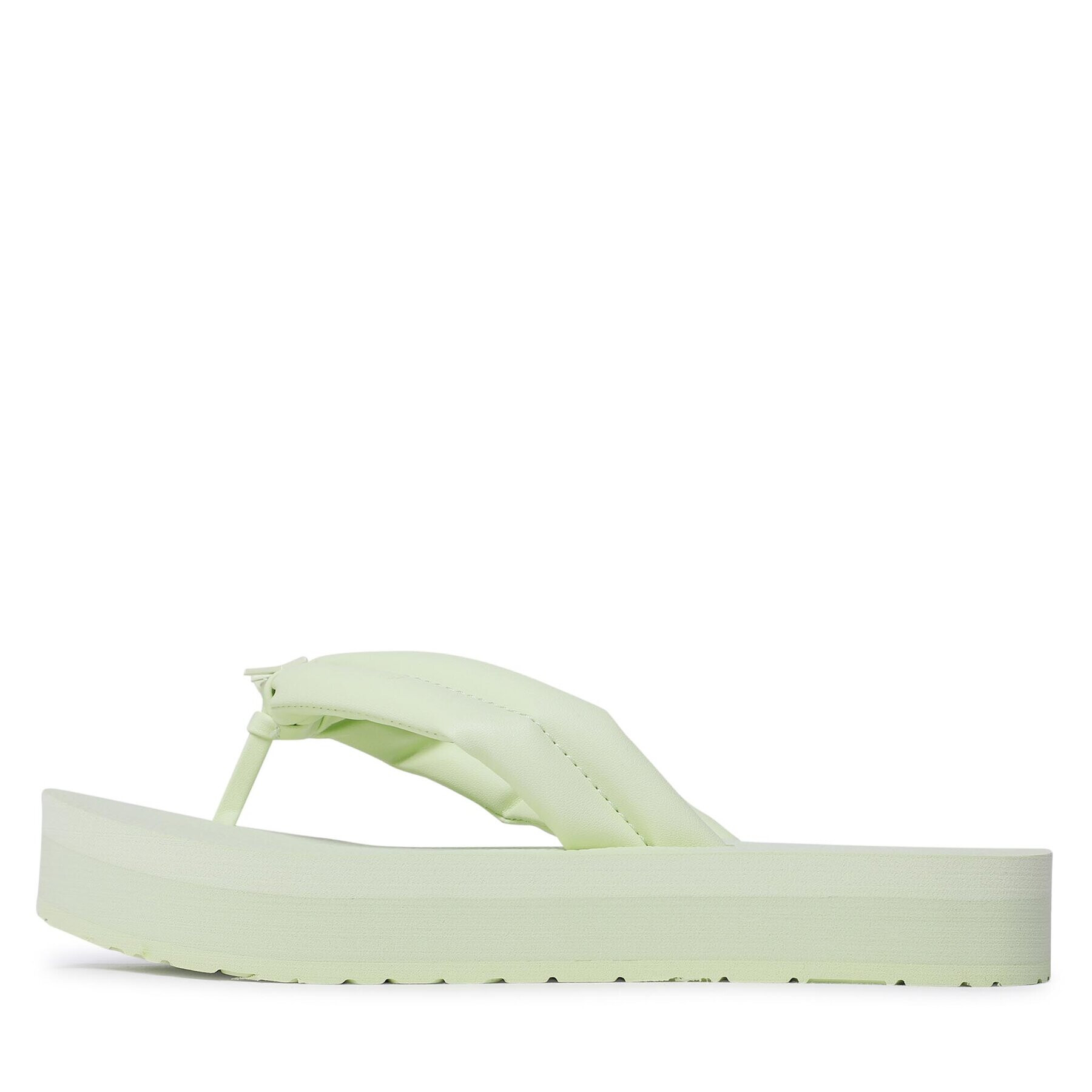 Calvin Klein Japonke Flatform Flip Flop W/Hw HW0HW01503 Zelena - Pepit.si