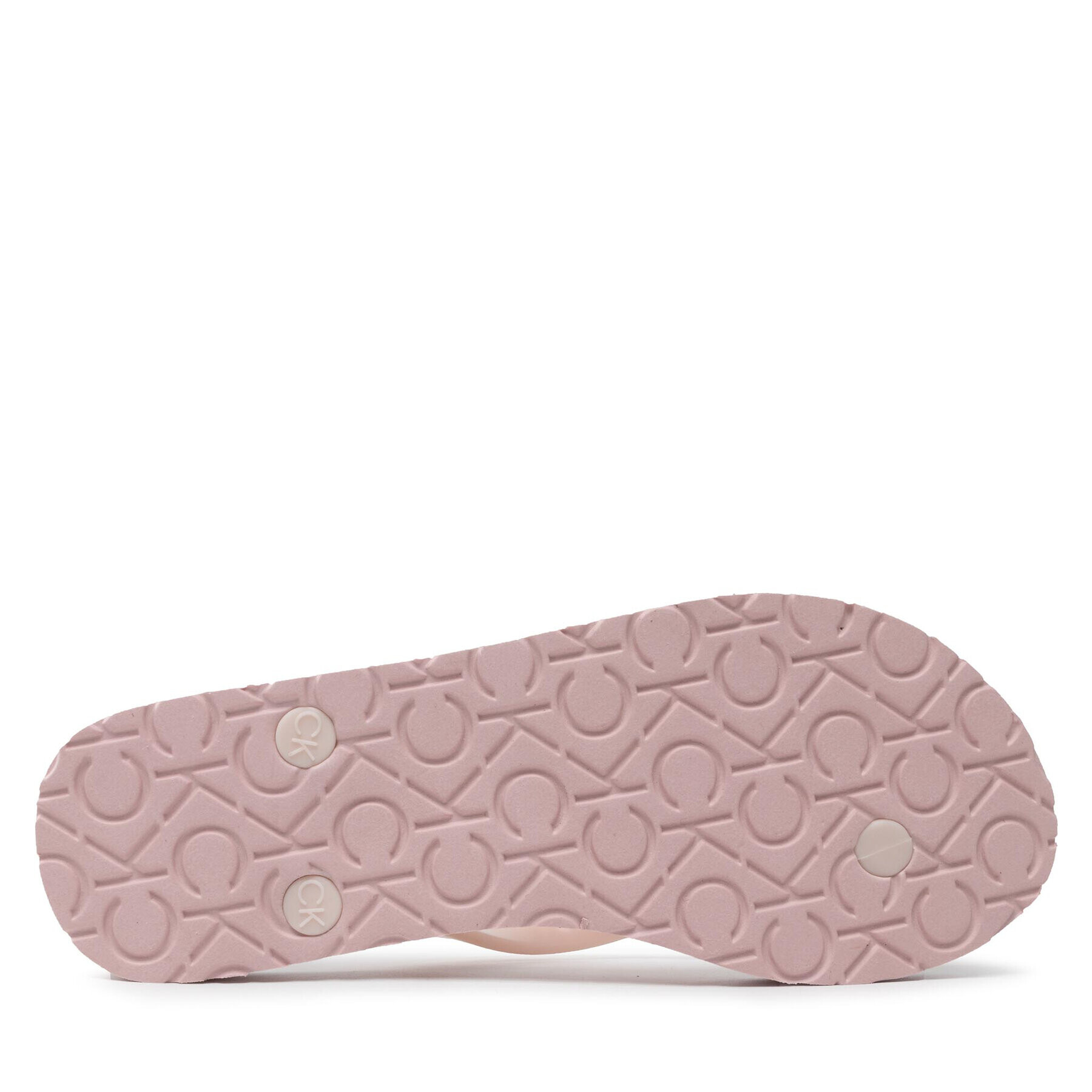 Calvin Klein Japonke Flipflop HW0HW00743 Roza - Pepit.si